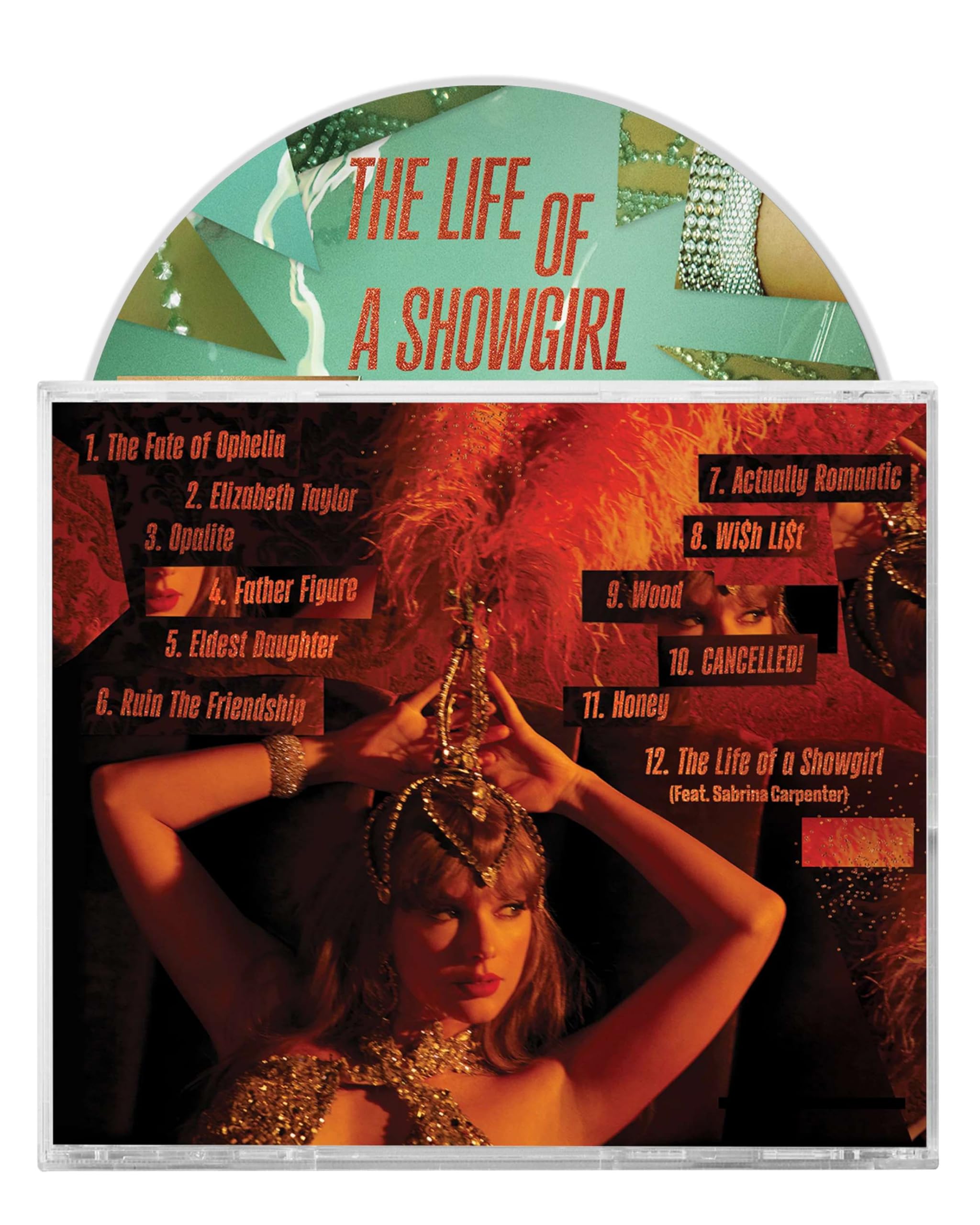 Taylor Swift - The Life Of A Showgirl: Sweat And Vanilla Perfume [CD]
