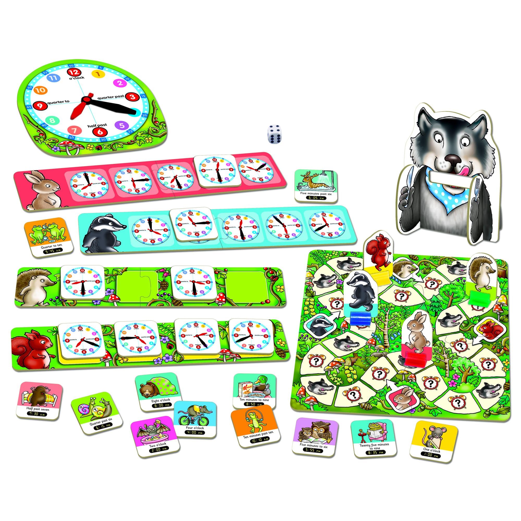 Orchard Toys What's the Time, Mr Wolf? Board Game 3