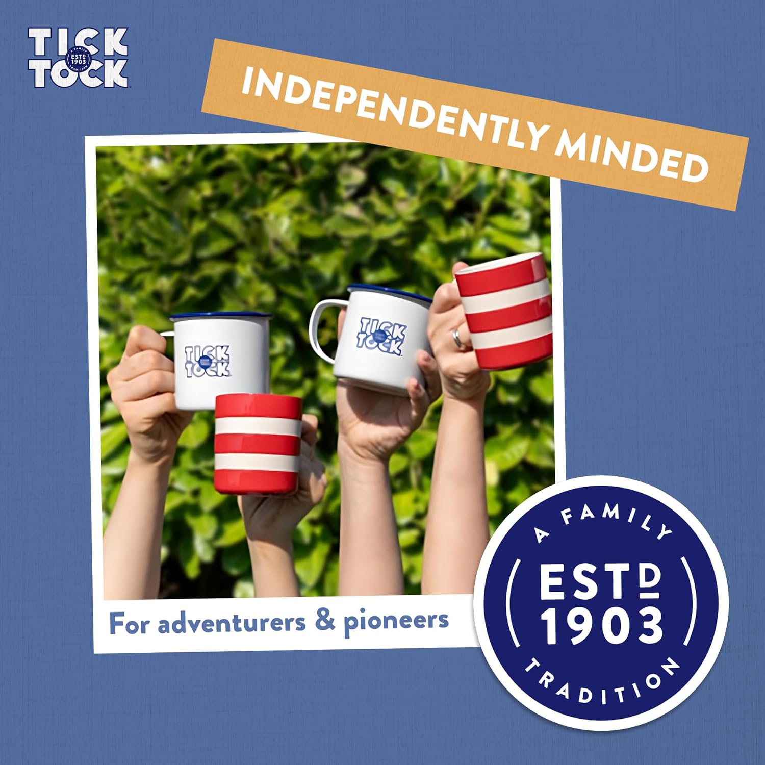 Tick Tock Organic Rooibos Tea, Caffeine-Free, 160 Tea Bags (4 x 40) 7