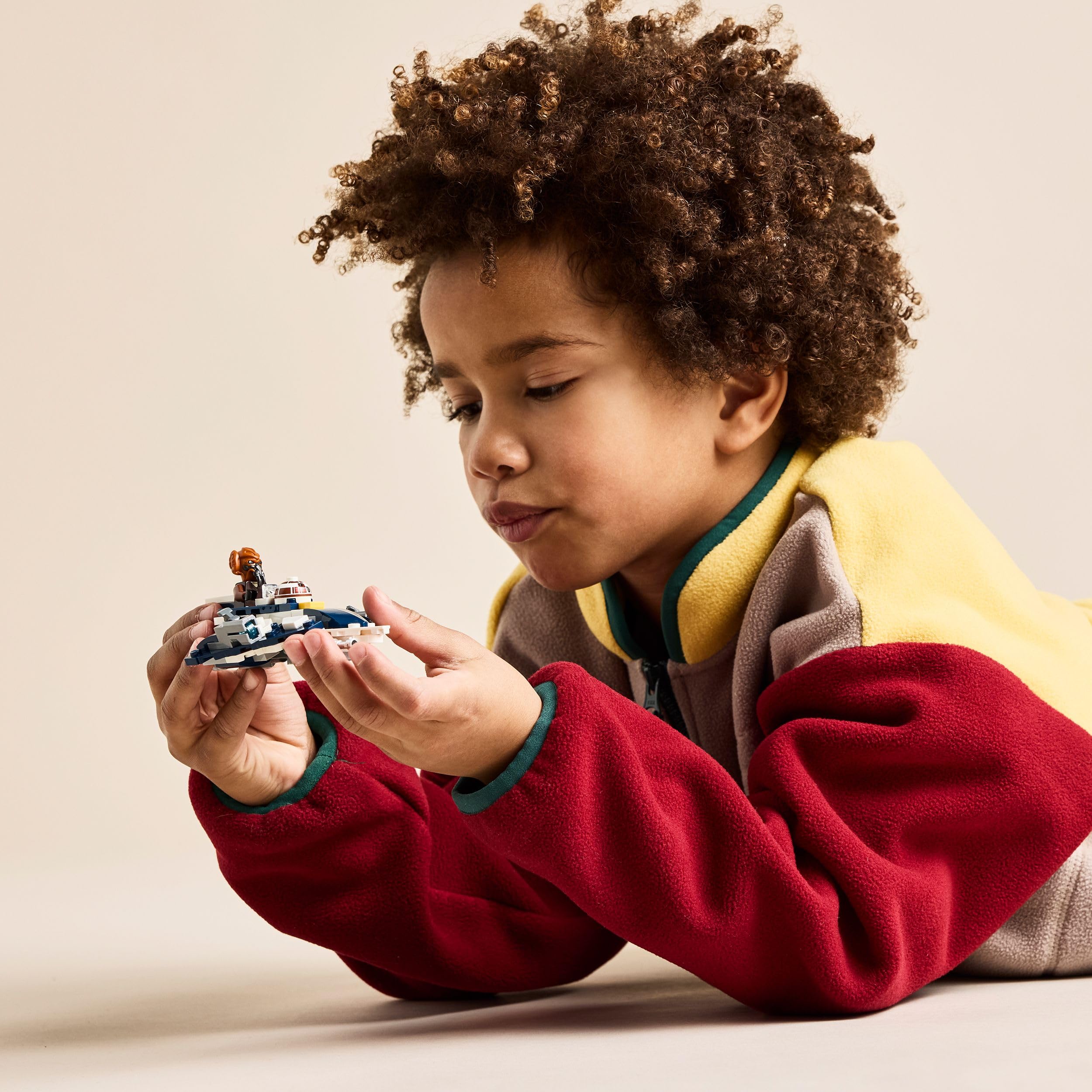 LEGO Star Wars Plo Koon's Jedi Starfighter Microfighter - Building Set for Kids 6+ 6