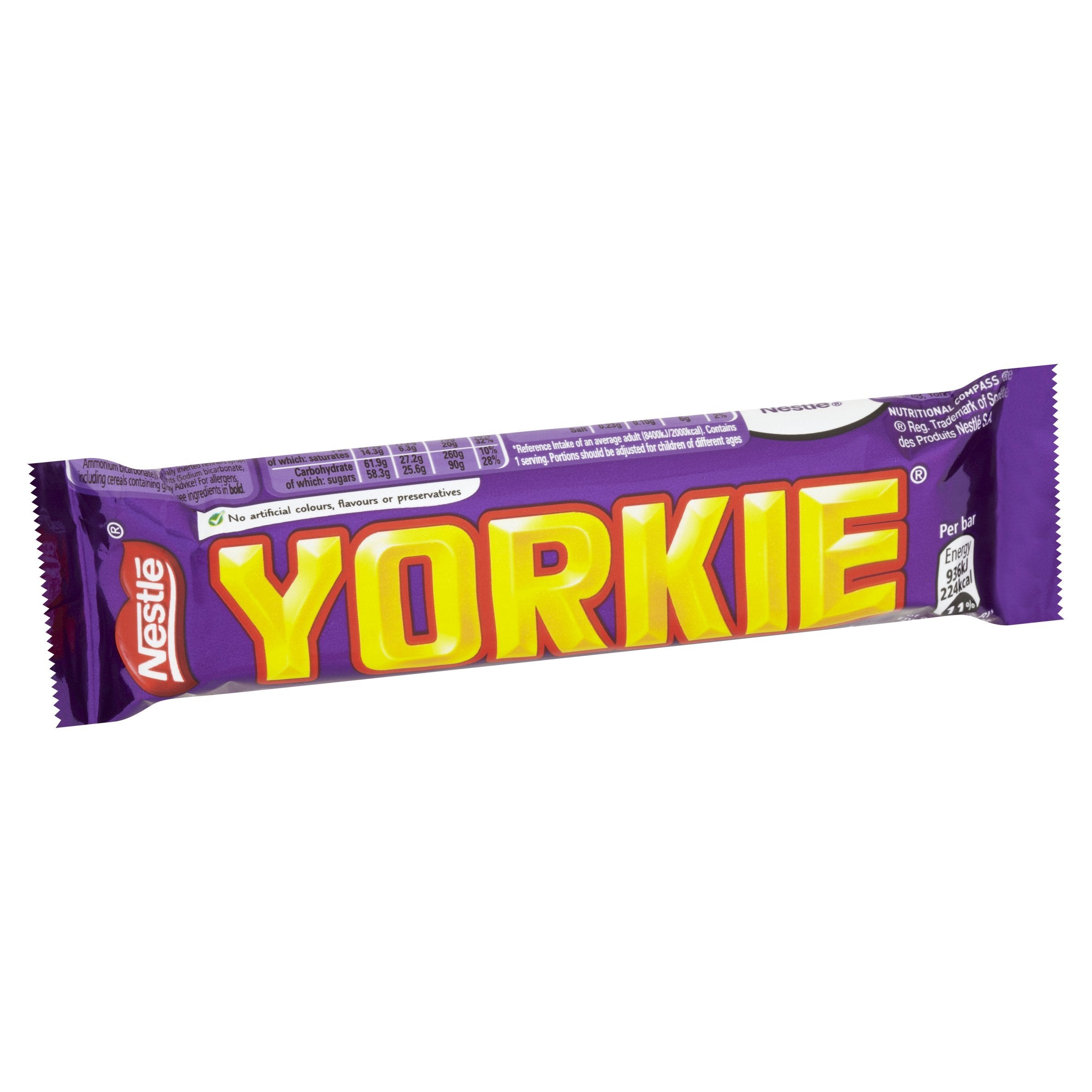Yorkie Rosinen- und Keks-Schokoriegel, 44 g 9