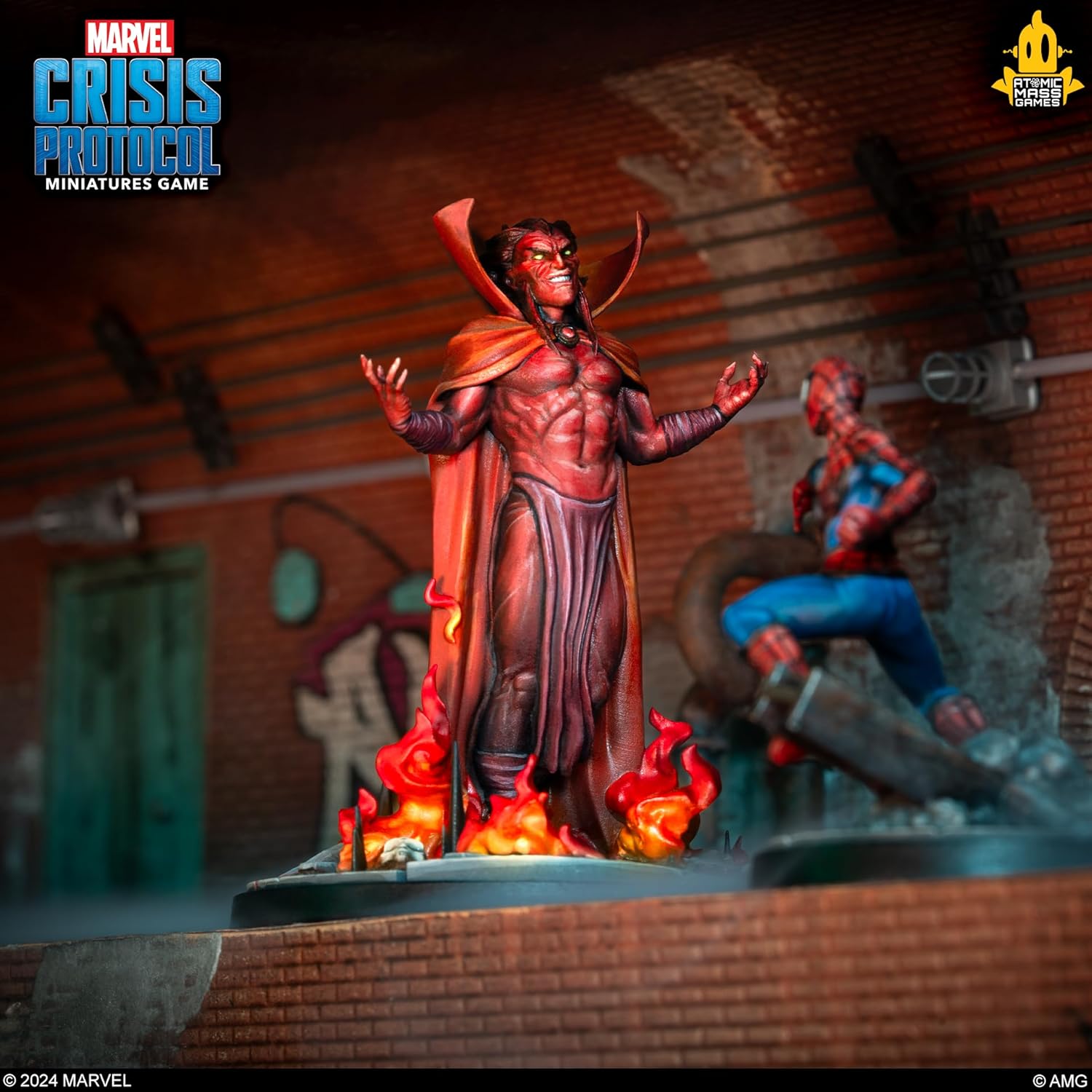Atomic Mass Games Marvel Crisis Protocol: Mephisto Miniatures Board Game Expansion 6