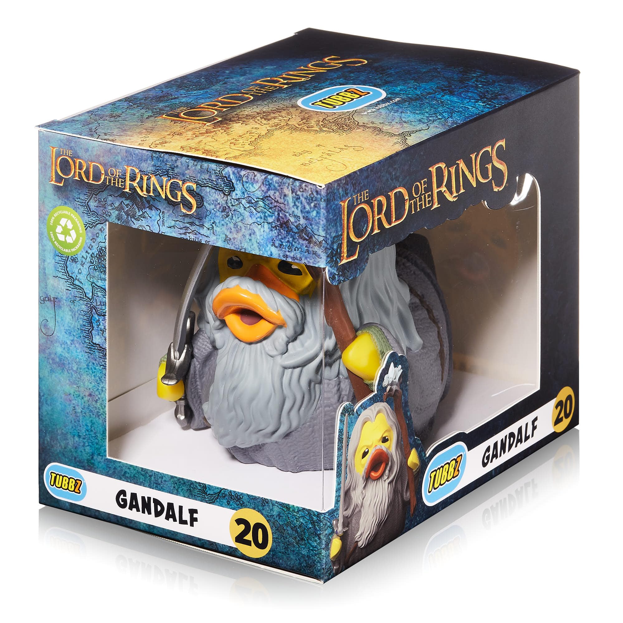 TUBBZ Lord of the Rings Gandalf Cosplaying Rubber Duck Vinyl Figure (Boxed Edition)