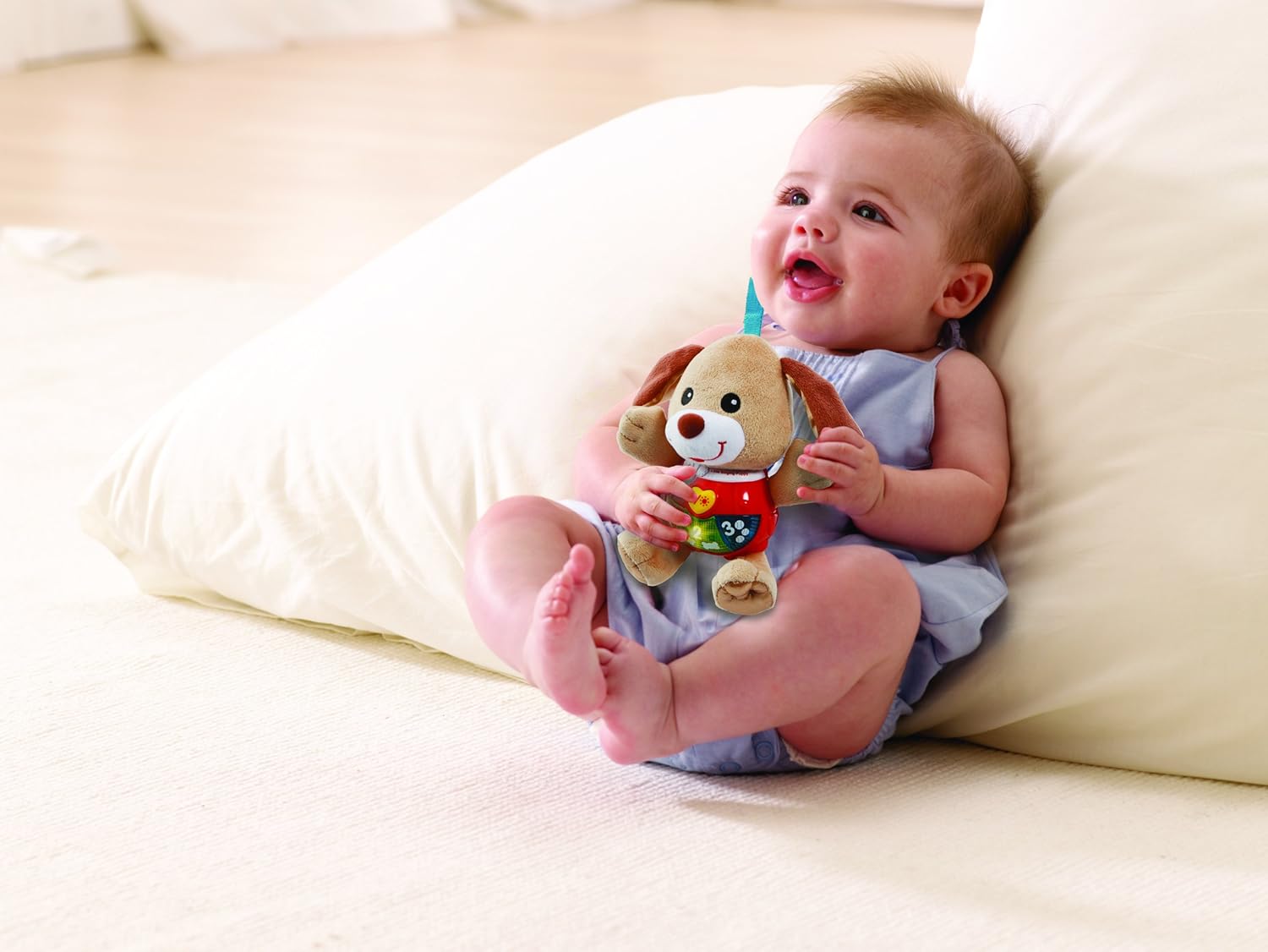 VTech Little Singing Puppy - Interactive Musical Plush Toy for 3+ Months 7