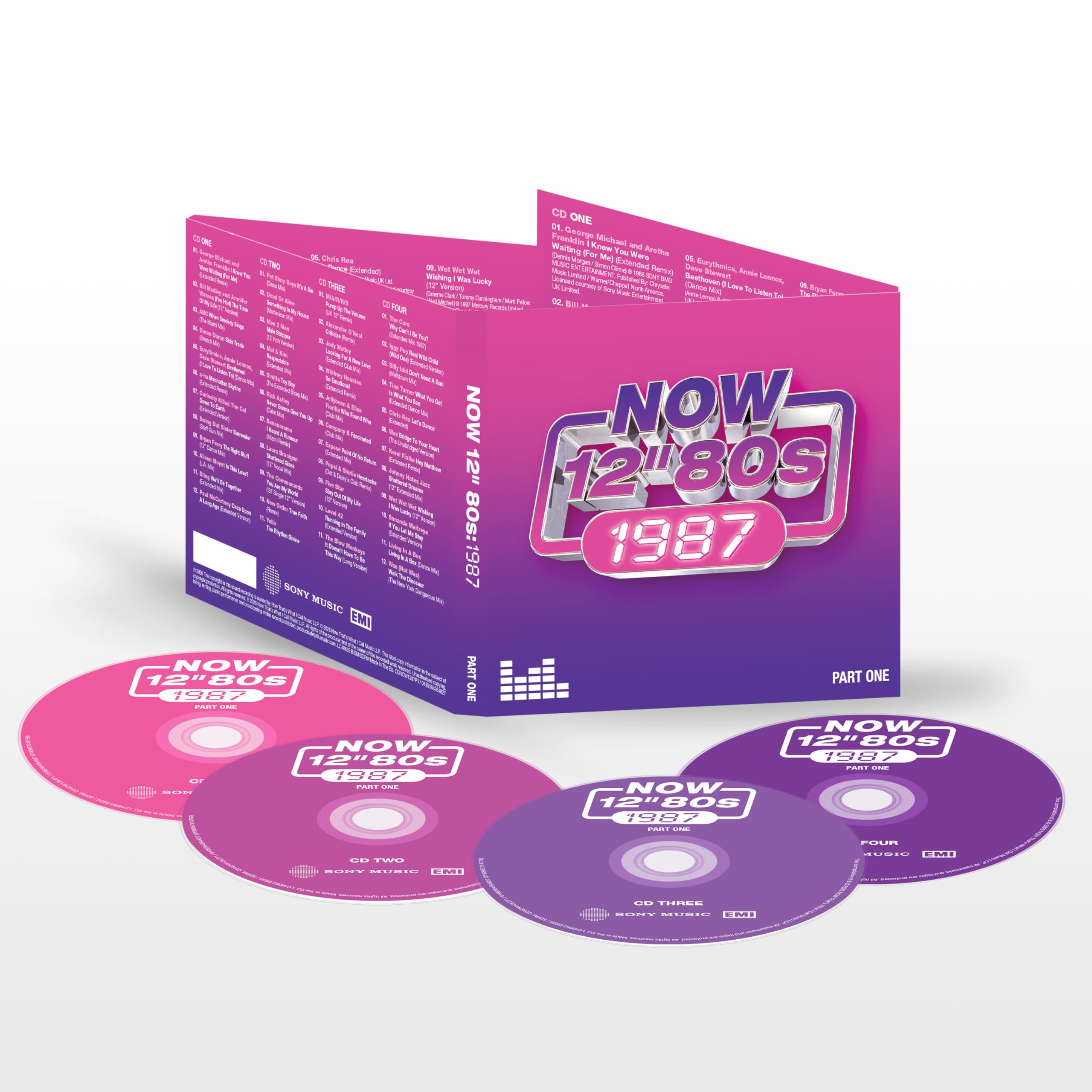 Now Twic - NOW 12' 80s: 1987 - Part One [4 CD Box Set]