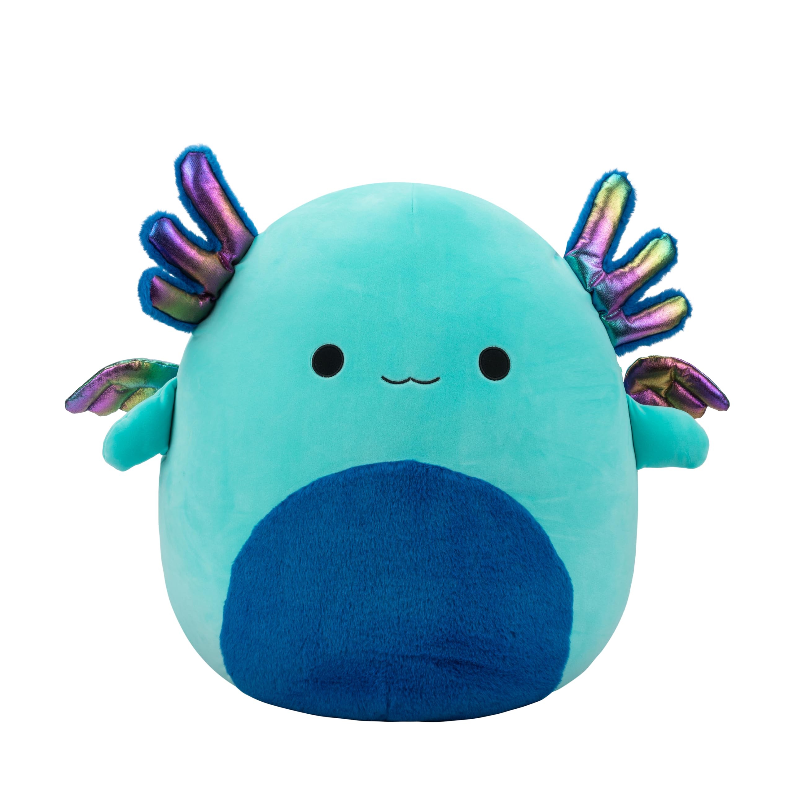 Squishmallows Noelani the Teal Axolotl Stuffed Animal - 20 Inch, Turquoise, Polyester