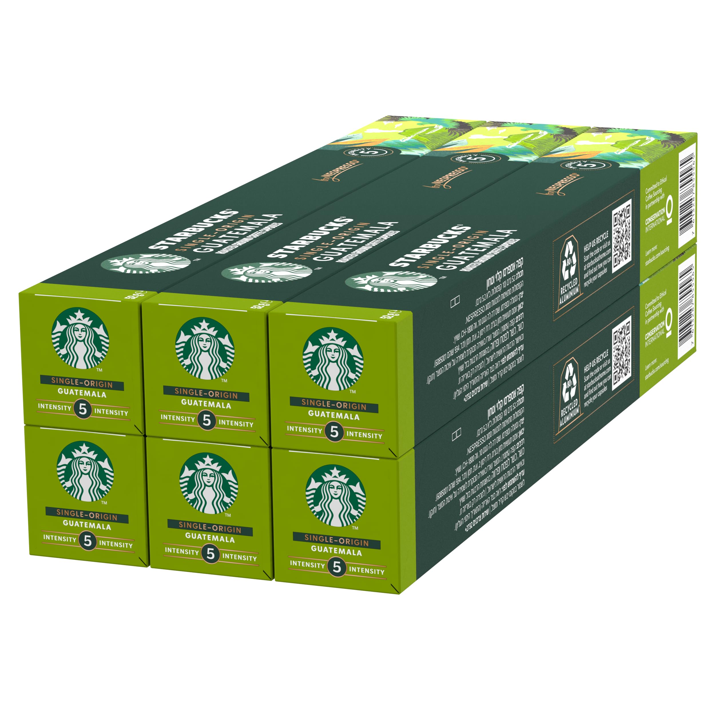 STARBUCKS Single-Origin Guatemala by Nespresso, Blonde Roast, Coffee Capsules