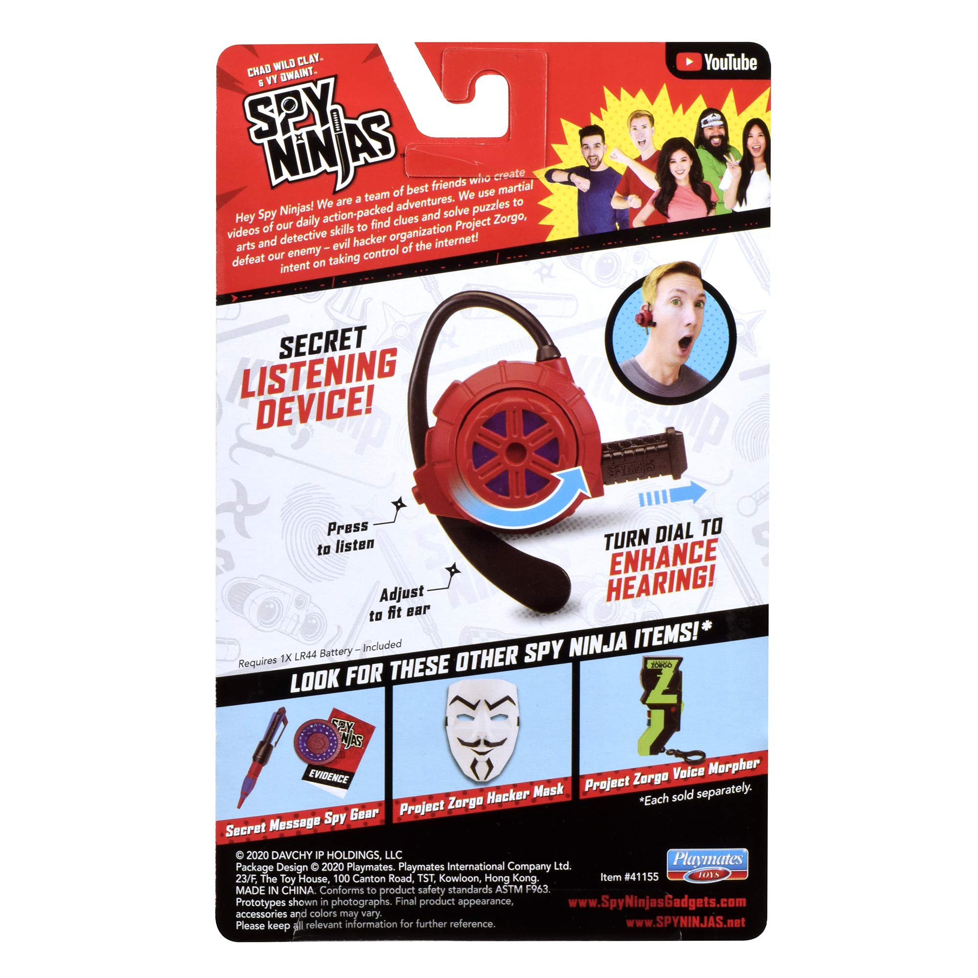 Spy Ninja 41155CO Noise Enhancer - Electronic Spy Gear for Covert Missions 7