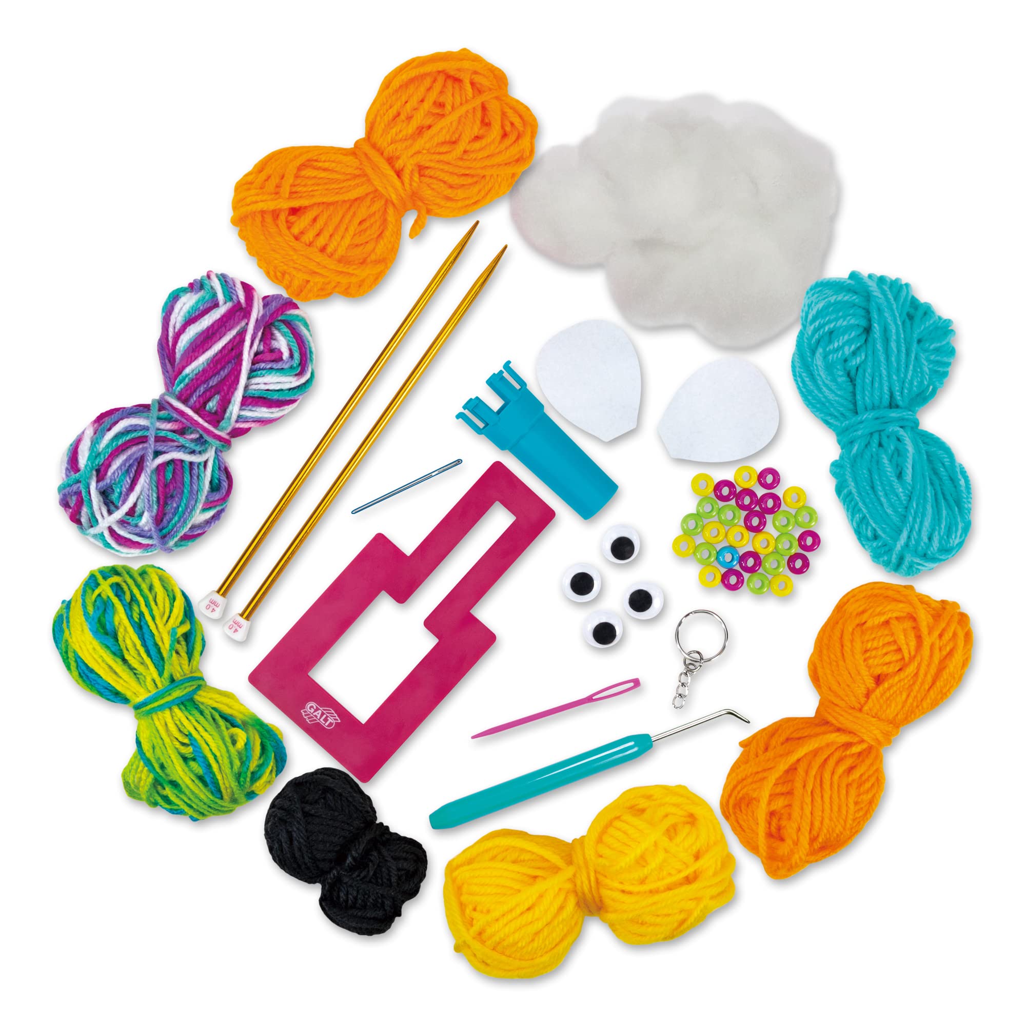 Galt First Knitting Craft Kit for Kids, Ages 6+ 10