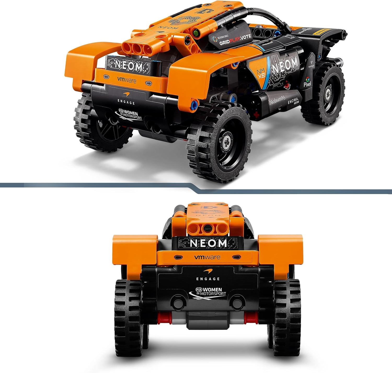 LEGO Technic NEOM McLaren Extreme E Race Car Toy - Pull-Back Action Vehicle for Kids 7+ 6