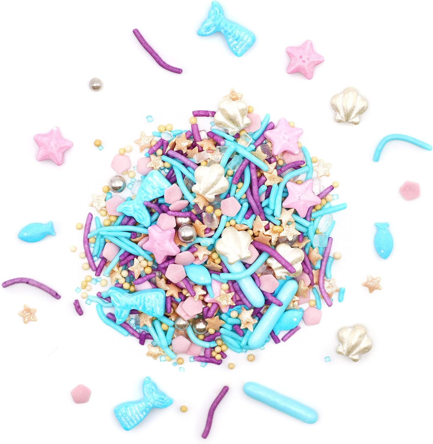 PME Mermaid Sprinkles Mix - Out of the Box Baking Decoration 4