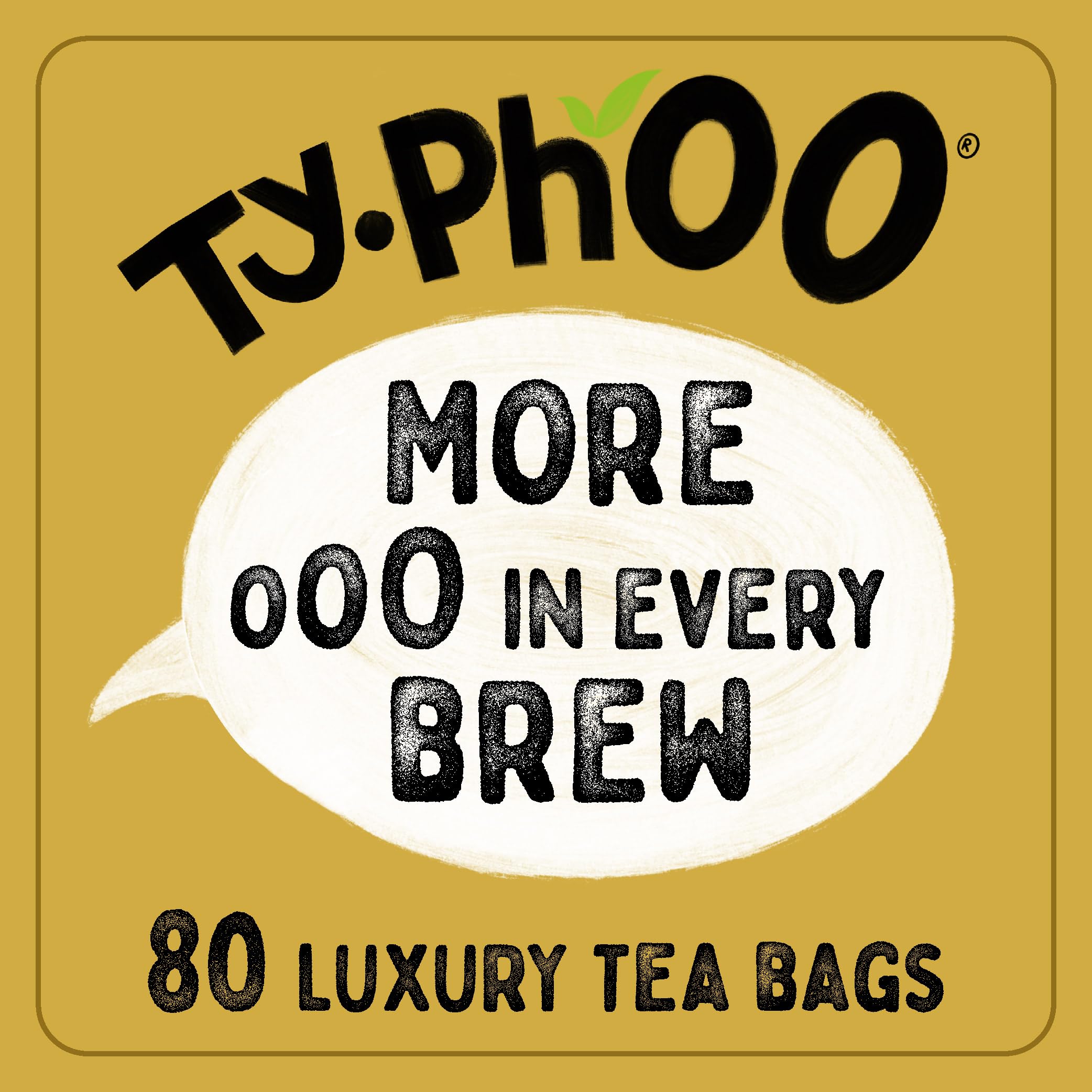 Typhoo - Gold Luxury Black Tea 80 Tea Bags 9