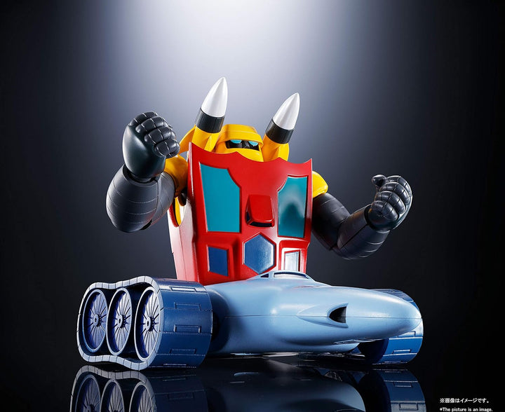 BANDAI Soul of Chogokin Getter Robo (Television Anime Ver.) - Getter 2 & 3 Action Figure (GX-91)