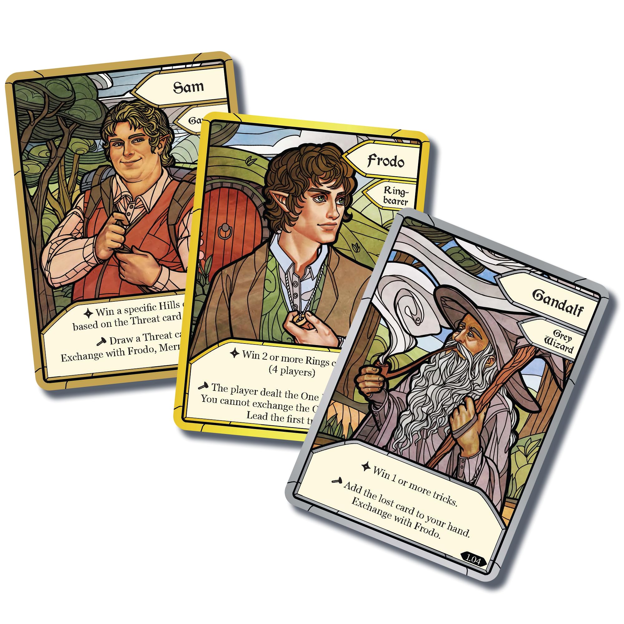 Asmodee The Fellowship of the Ring: Trick-Taking Cooperative Card Game 7