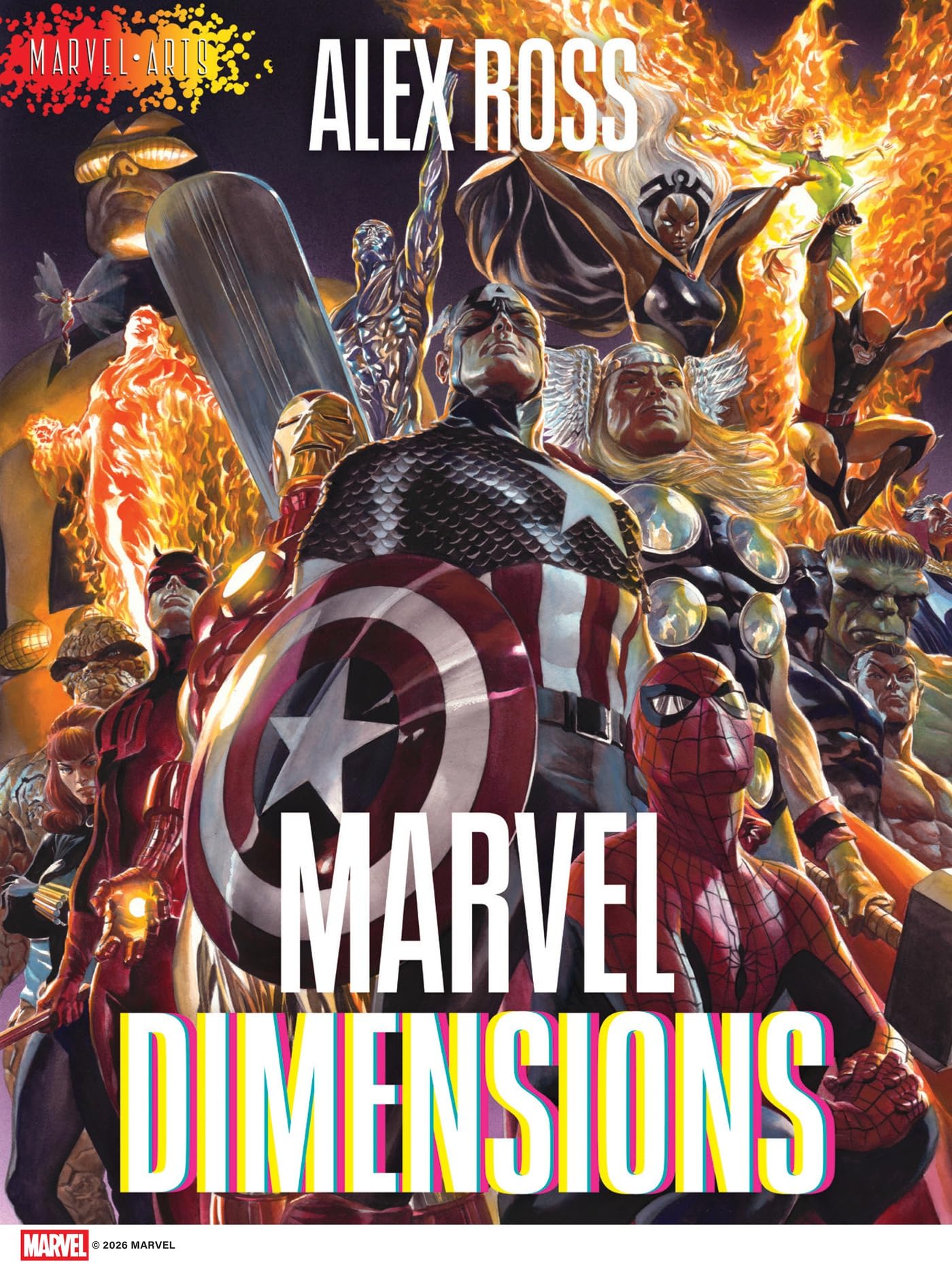 Abrams ComicArts Marvel Dimensions: A Graphic Novel - Alex Ross | Hardcover
