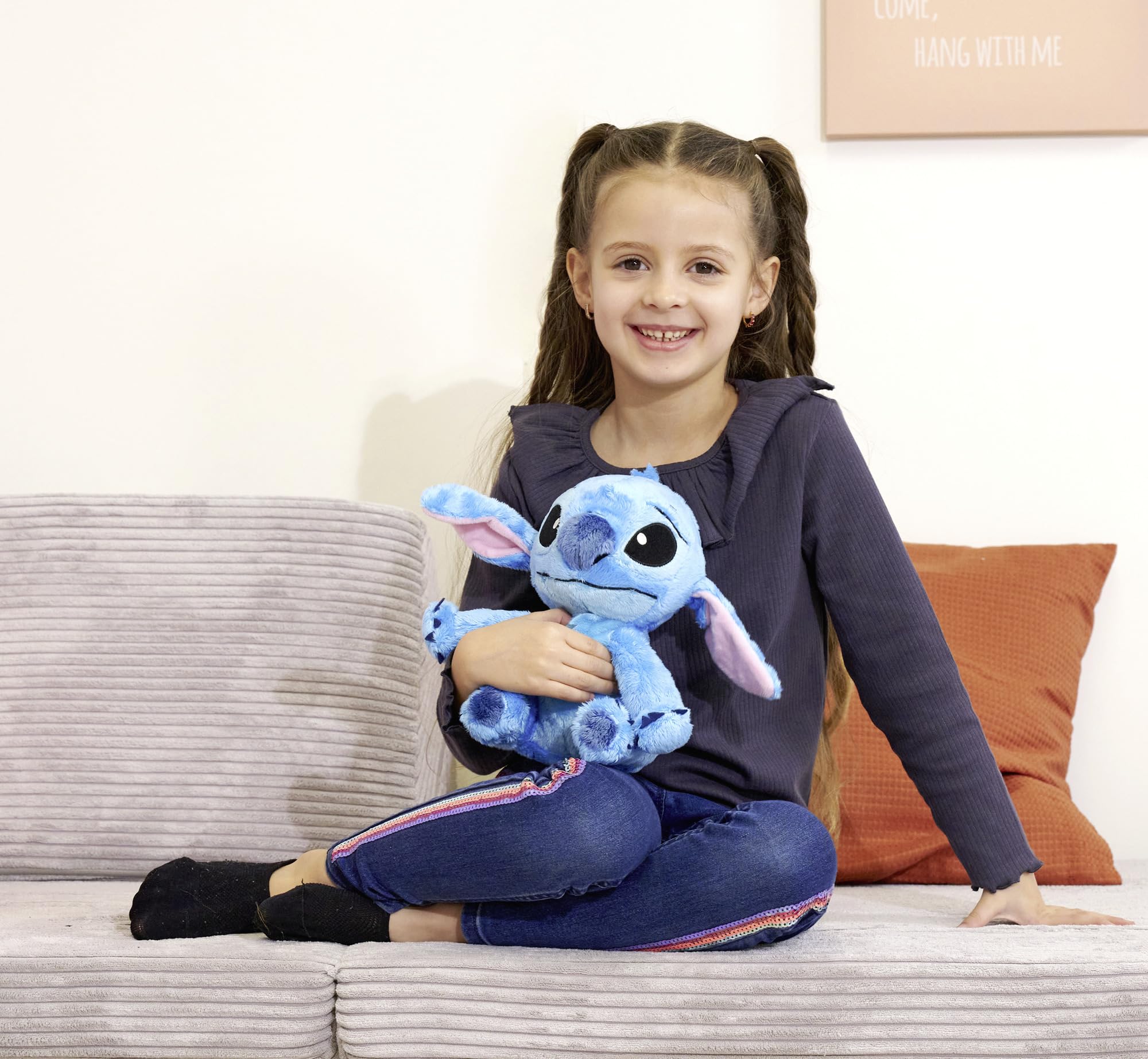 Simba Disney Stitch Plush Toy - 25cm Soft Toy for Unisex Children 4
