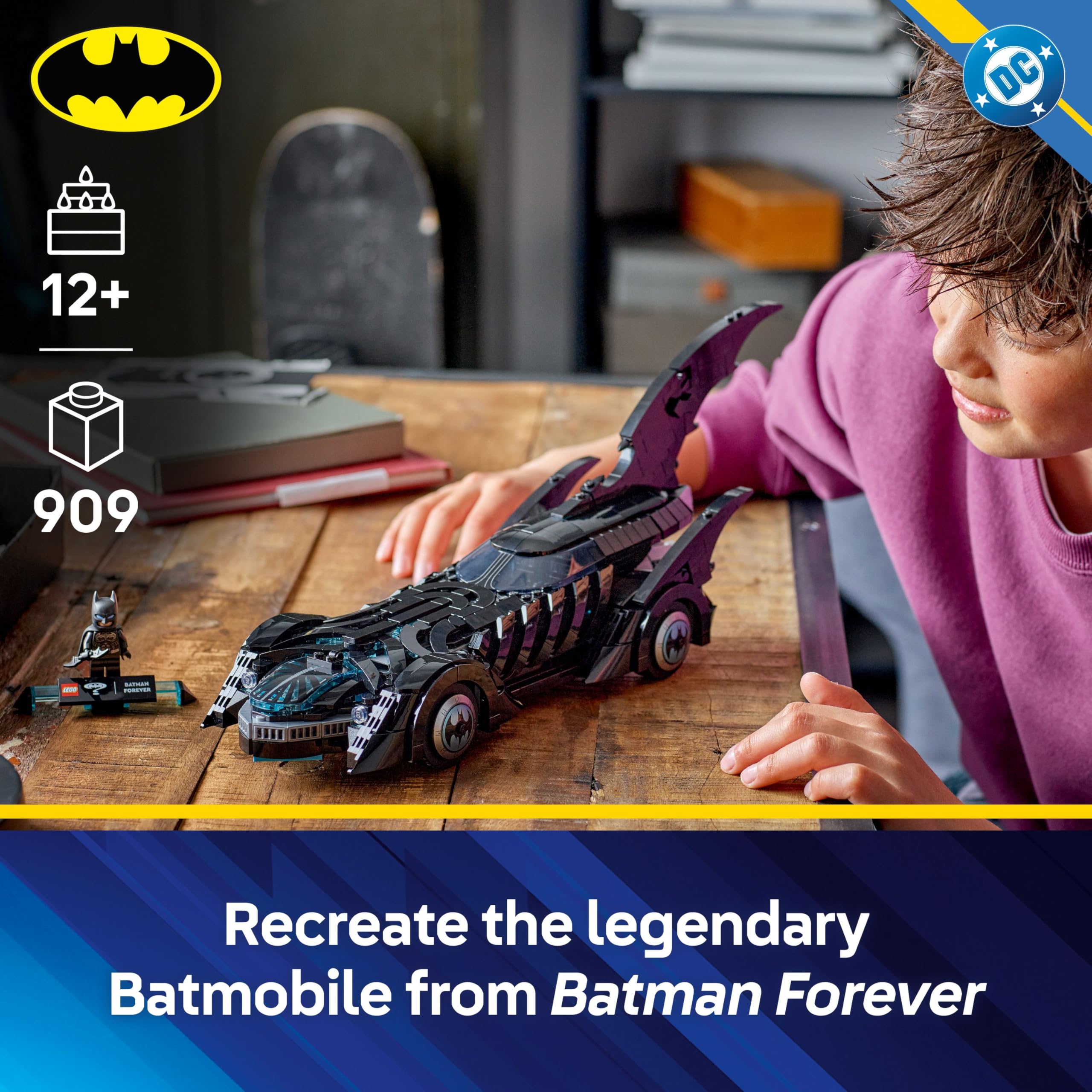 LEGO DC Batman Forever Batmobile - Building Set with Minifigure for Ages 12+ 6