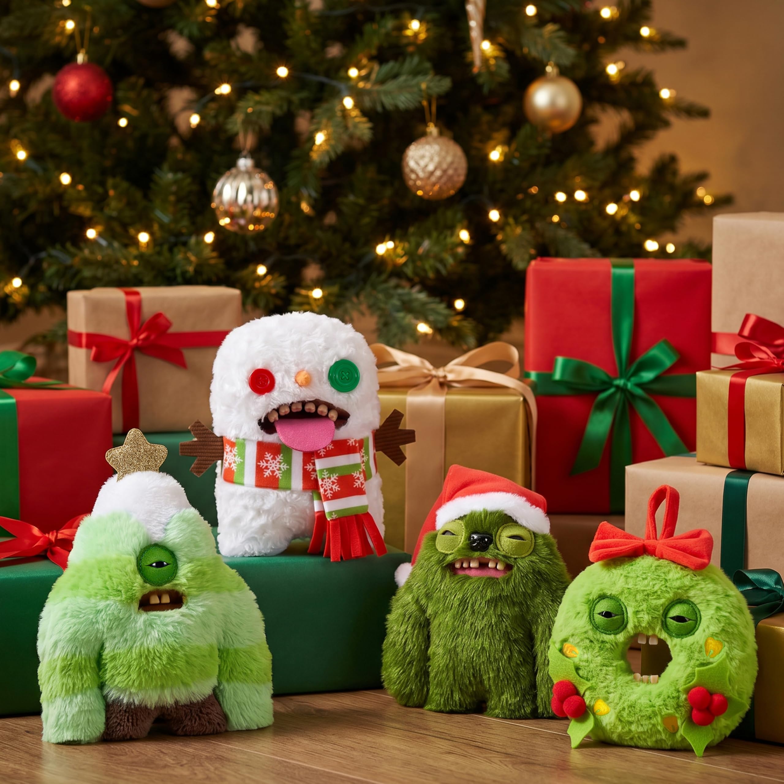 Fuggler Sasquooshmas Tree Soft Doll - 9 Inch Collectible Plush with Human-Like Teeth 4