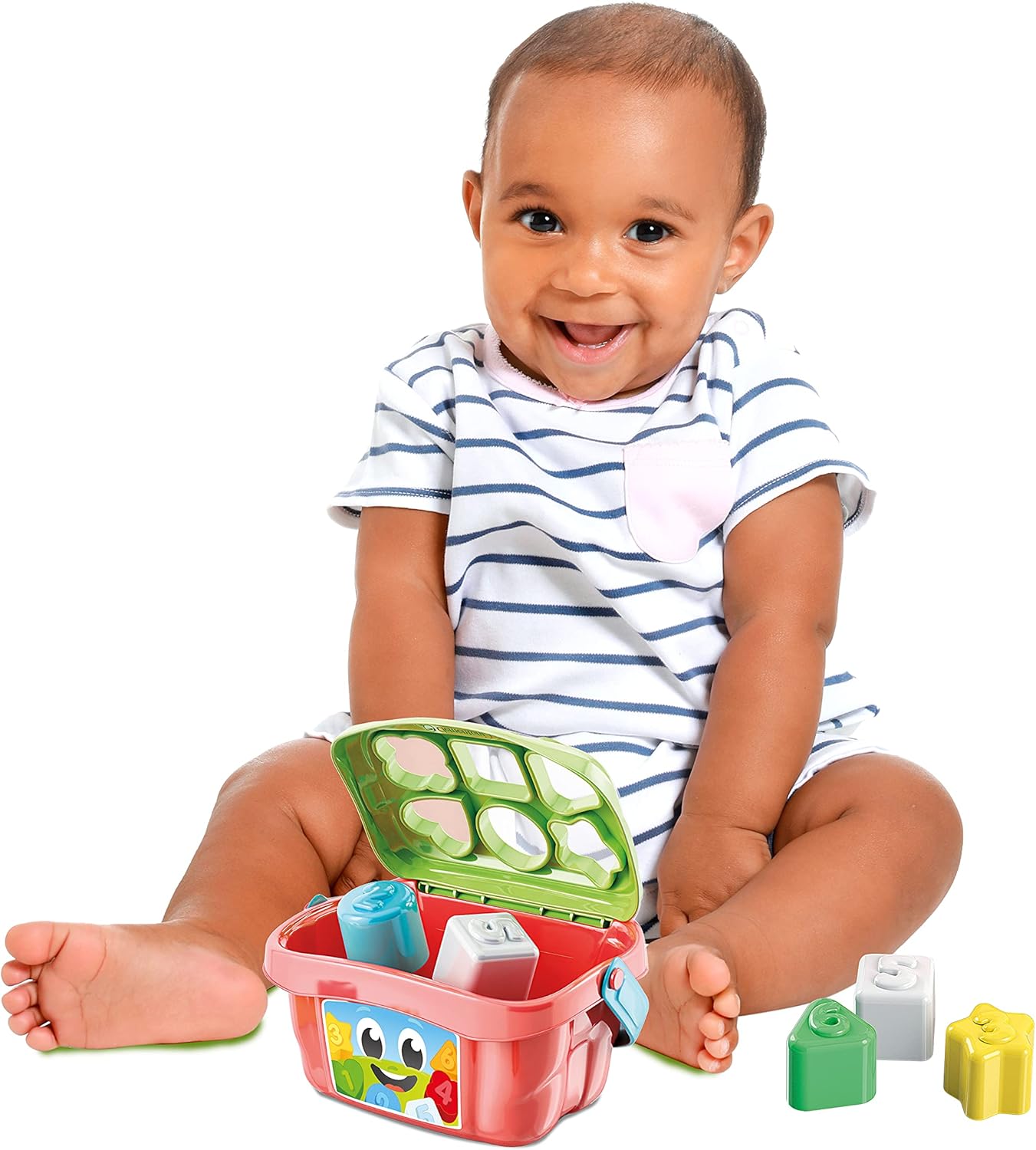 Clementoni Shape Sorter Bucket - Educational Toy for Toddlers 24 Months+ 8
