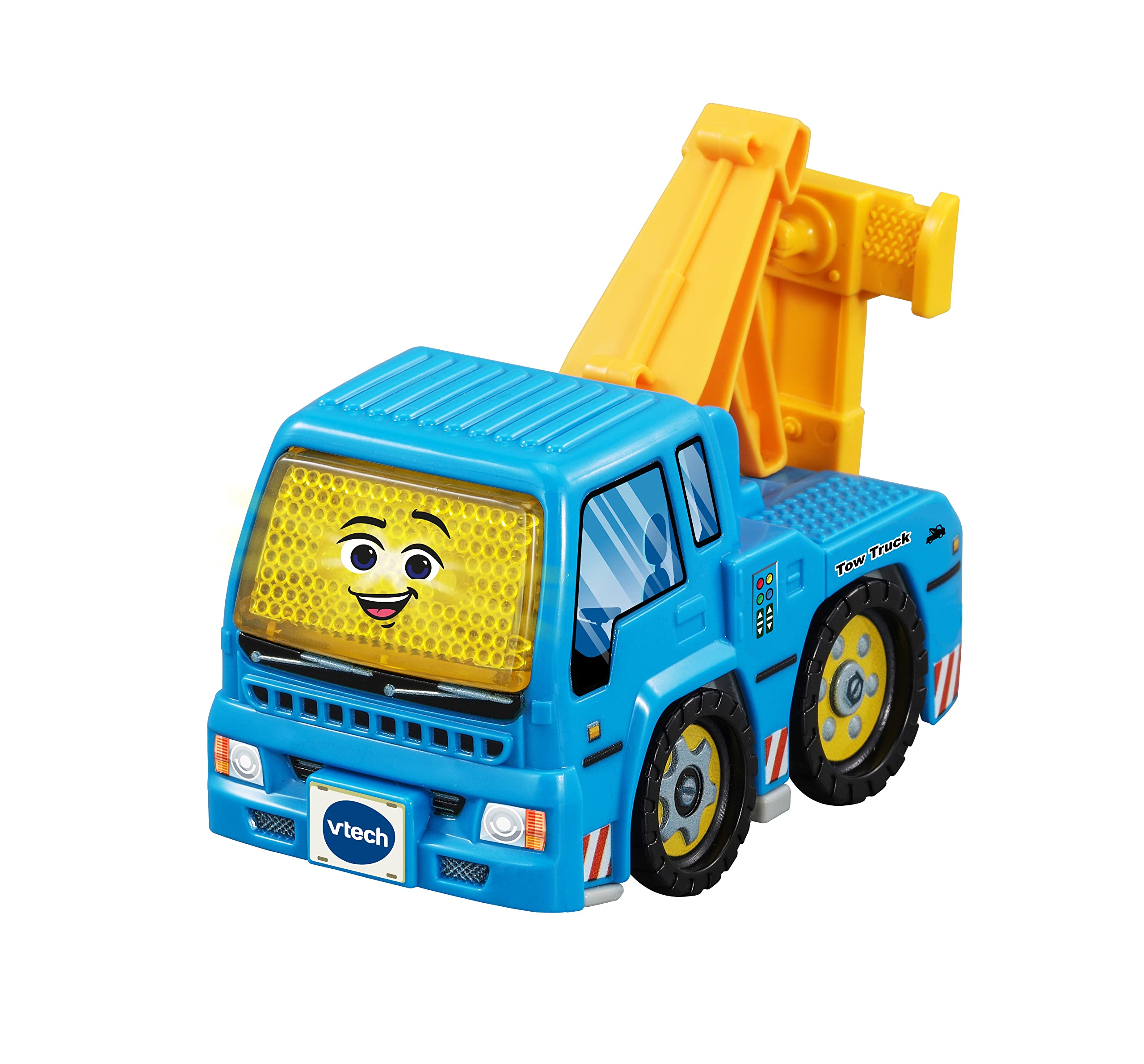 VTech Toot-Toot Drivers Tow Truck - Interactive Musical Toy Vehicle with Lights & Sounds for Toddlers 12 Months+ 3