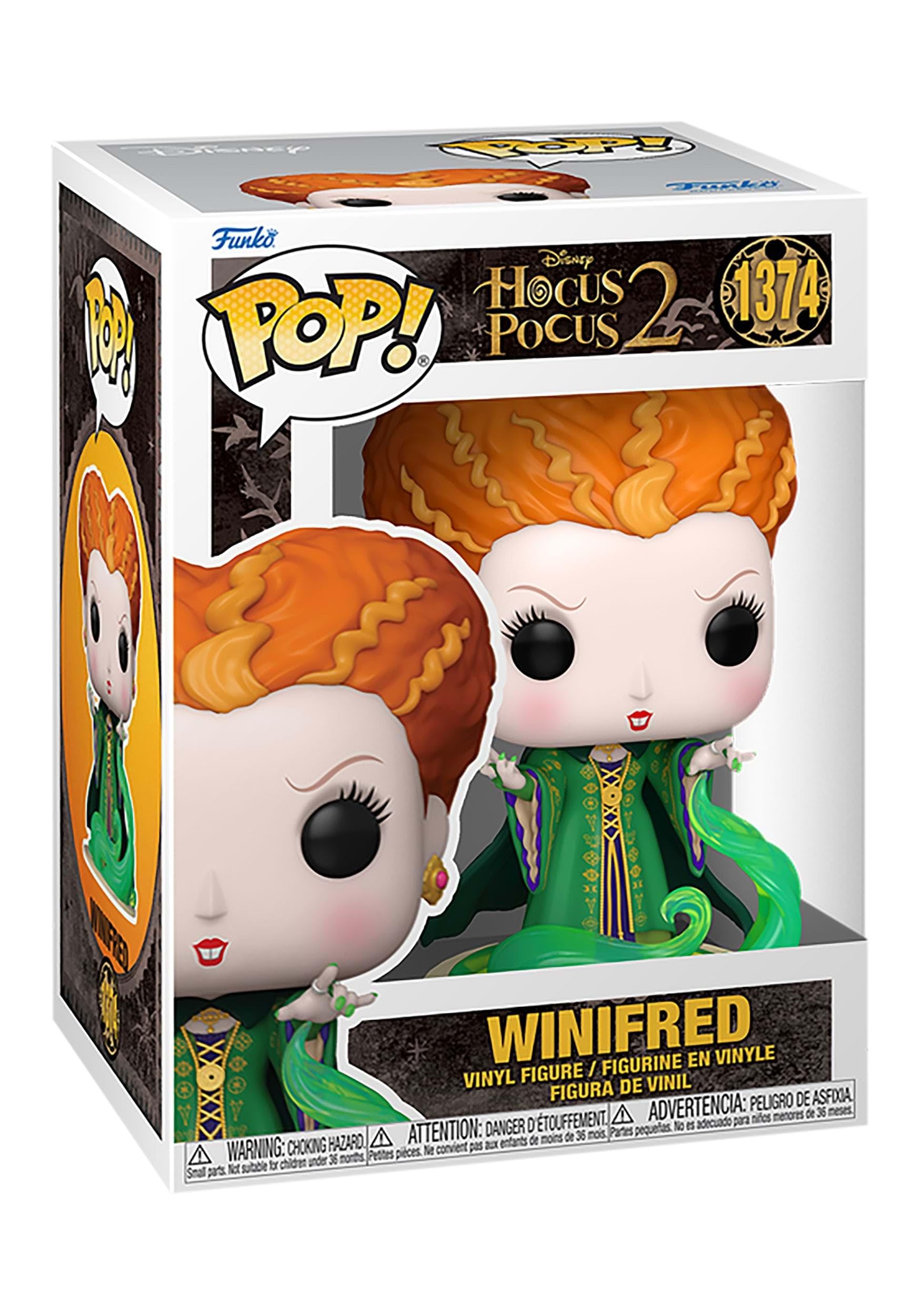 Funko Pop! Vinyl Hocus Pocus 2 - Winifred Sanderson (Smoke) Figure #1374 11