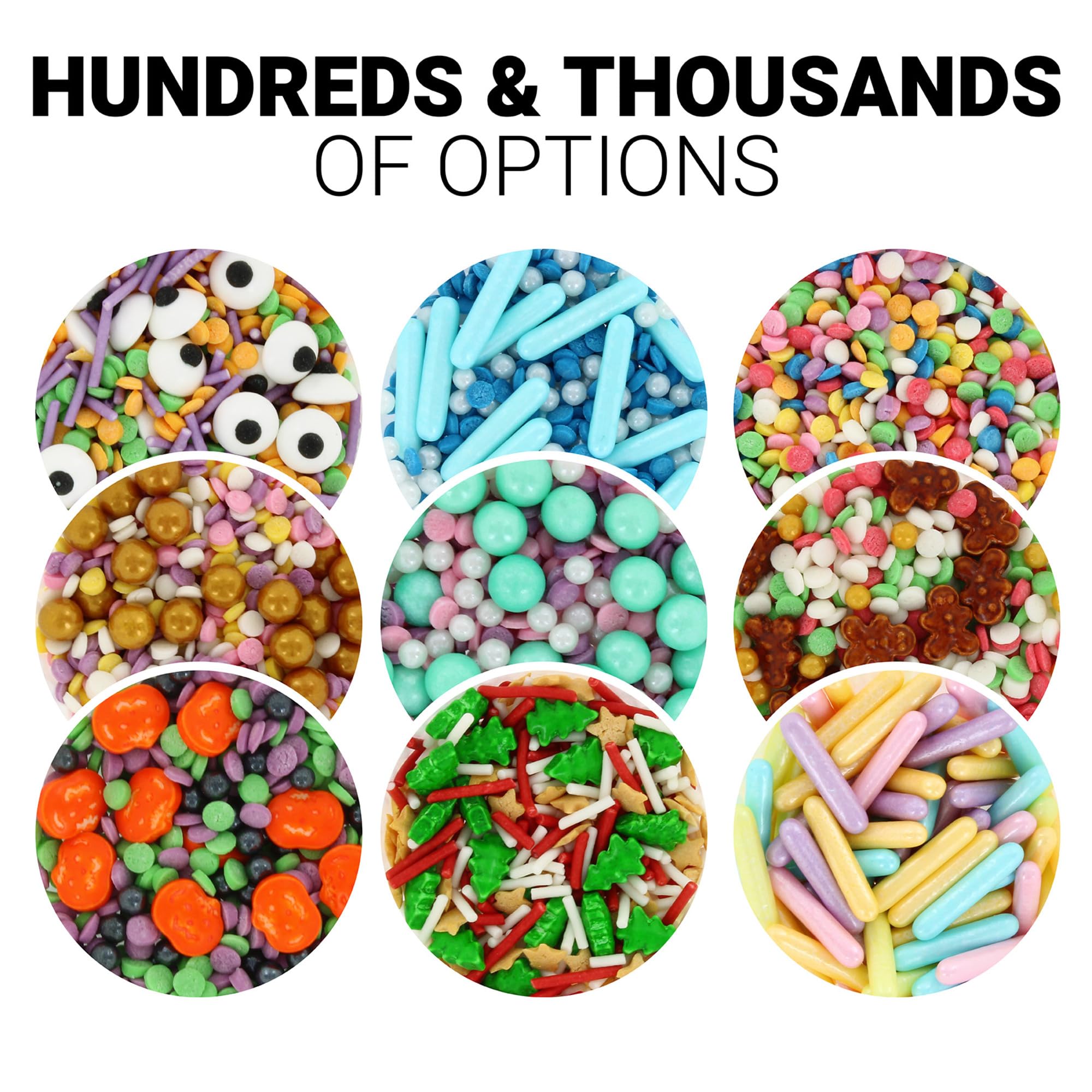 Culpitt - Select Edible Eyes Cake Sprinkle Decorations 12