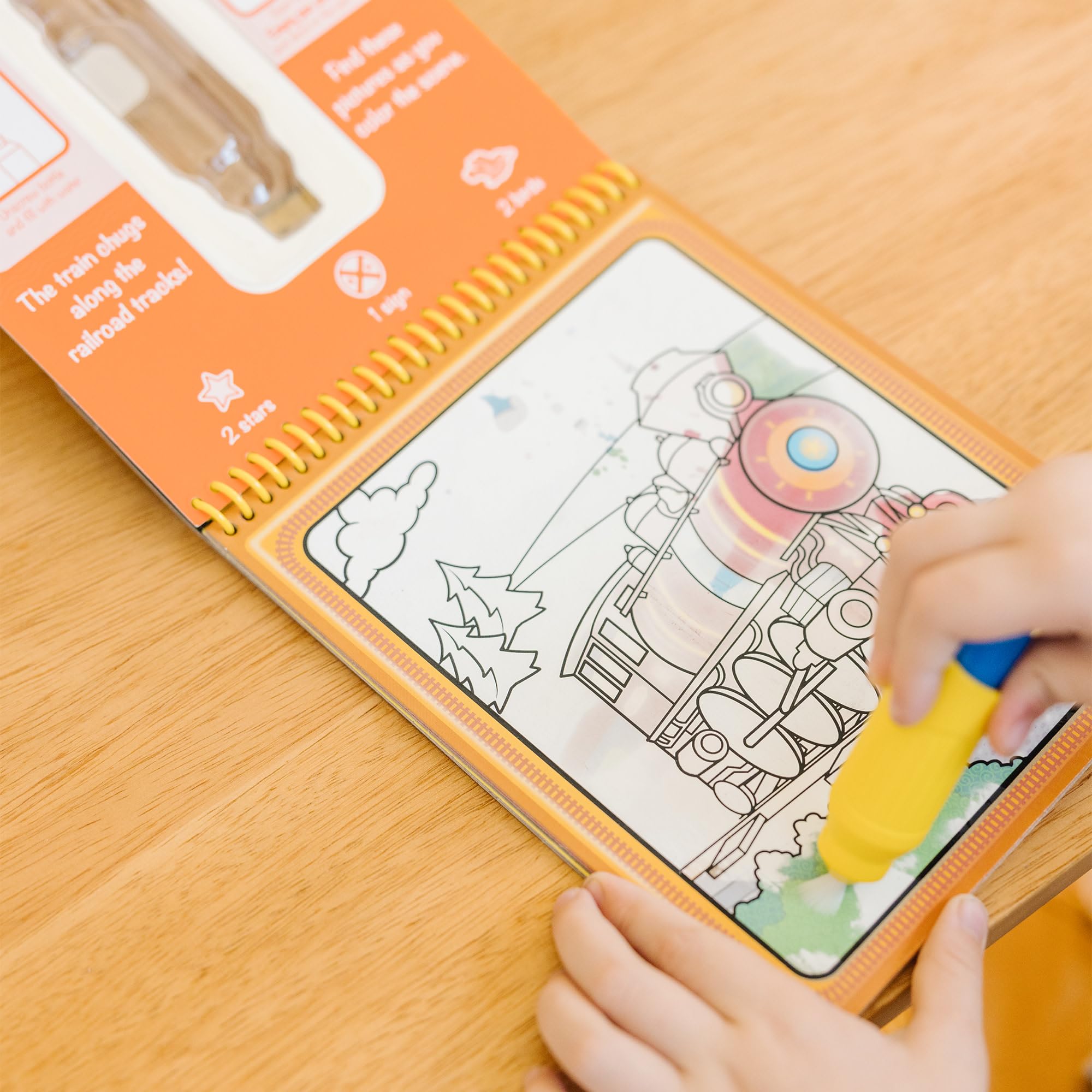 Melissa & Doug On the Go Water Wow! Reusable Water-Reveal Activity Pad - Vehicles 12