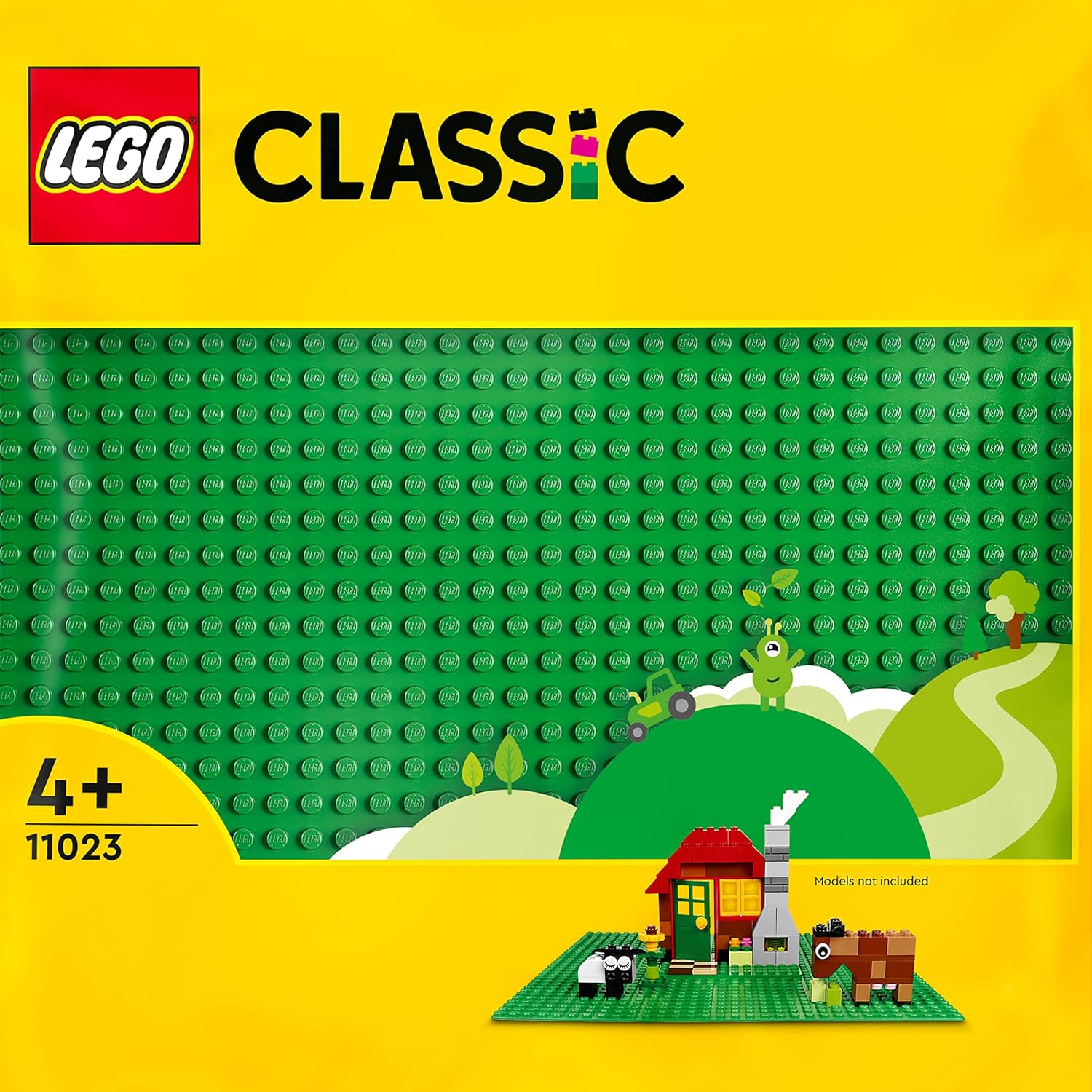 LEGO Classic 32x32 Grüne Grundplatte Bausockel