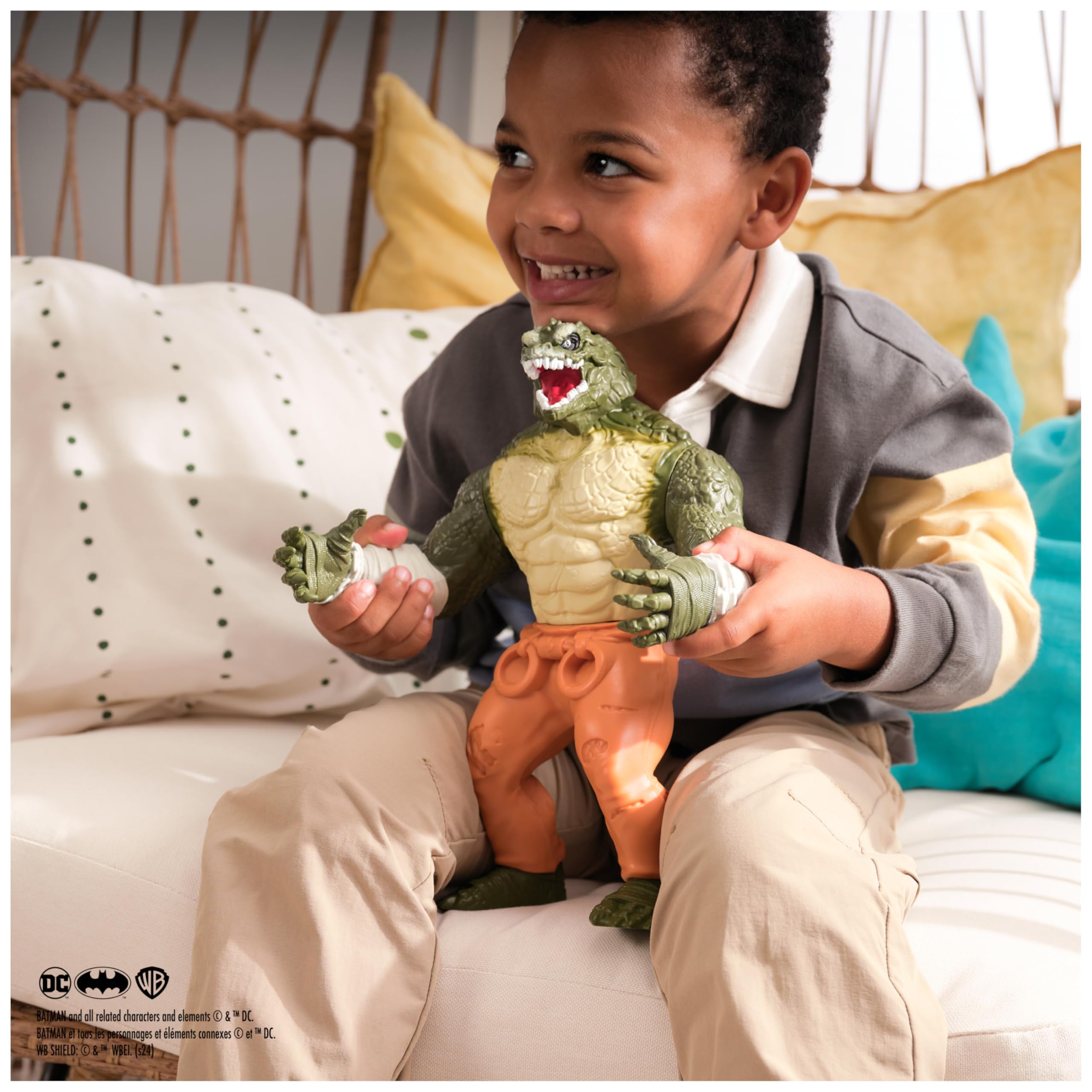 Spin Master DC Giant Series Killer Croc Action Figure - 30cm | 11 Points of Articulation 6