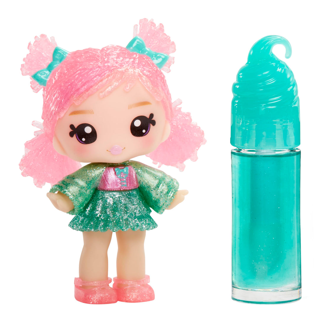 Yummiland Lip Gloss Doll - Susie Sour Straw with DIY Lip Gloss Kit - Ages 3+