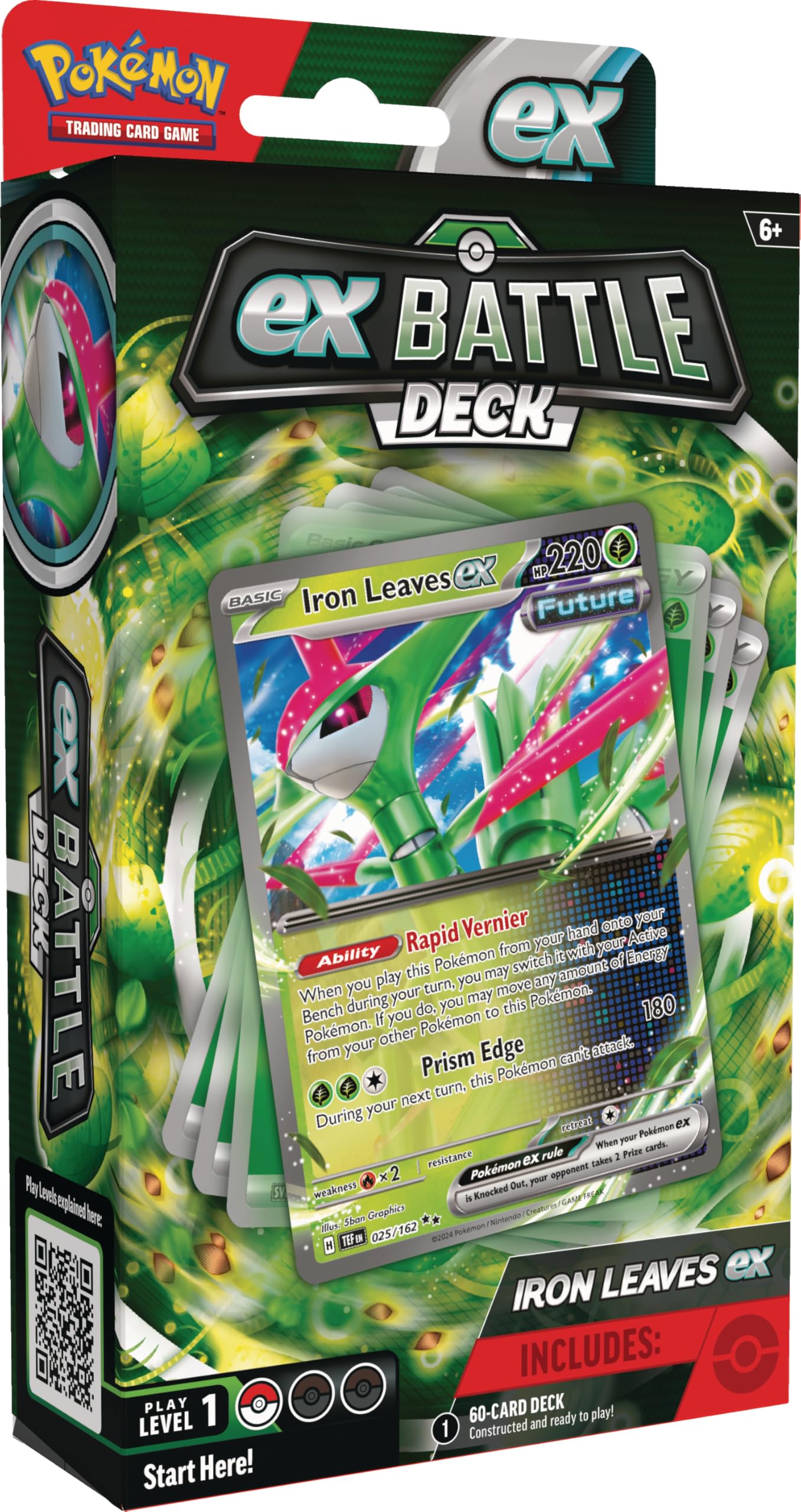 Pokémon Iron Leaves ex Battle Deck (Ready-to-Play 60-Card Deck)