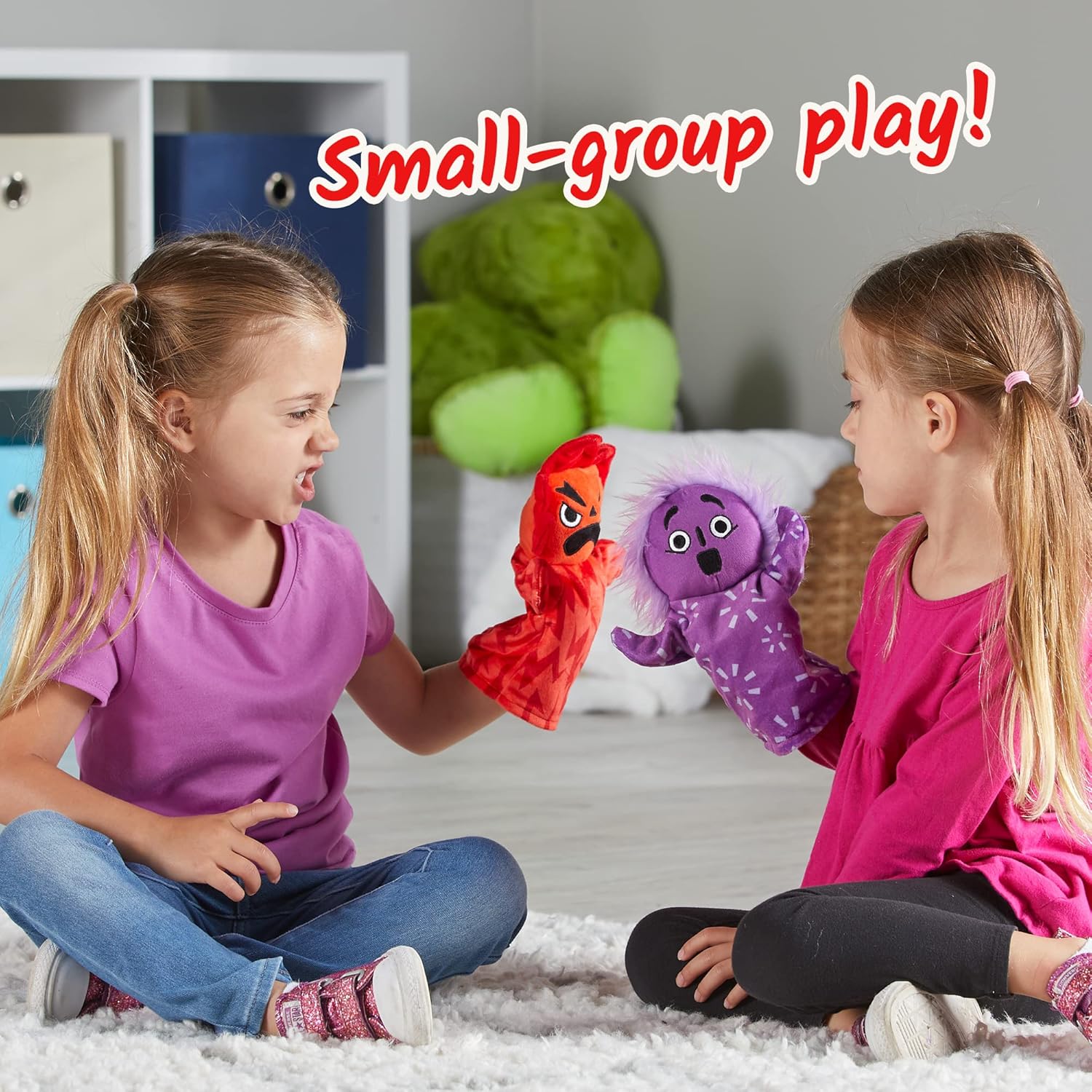 Learning Resources Feelings Family Hand Puppets Set - Educational Emotional Learning Toy for Kids Ages 18 Months-6 Years 8