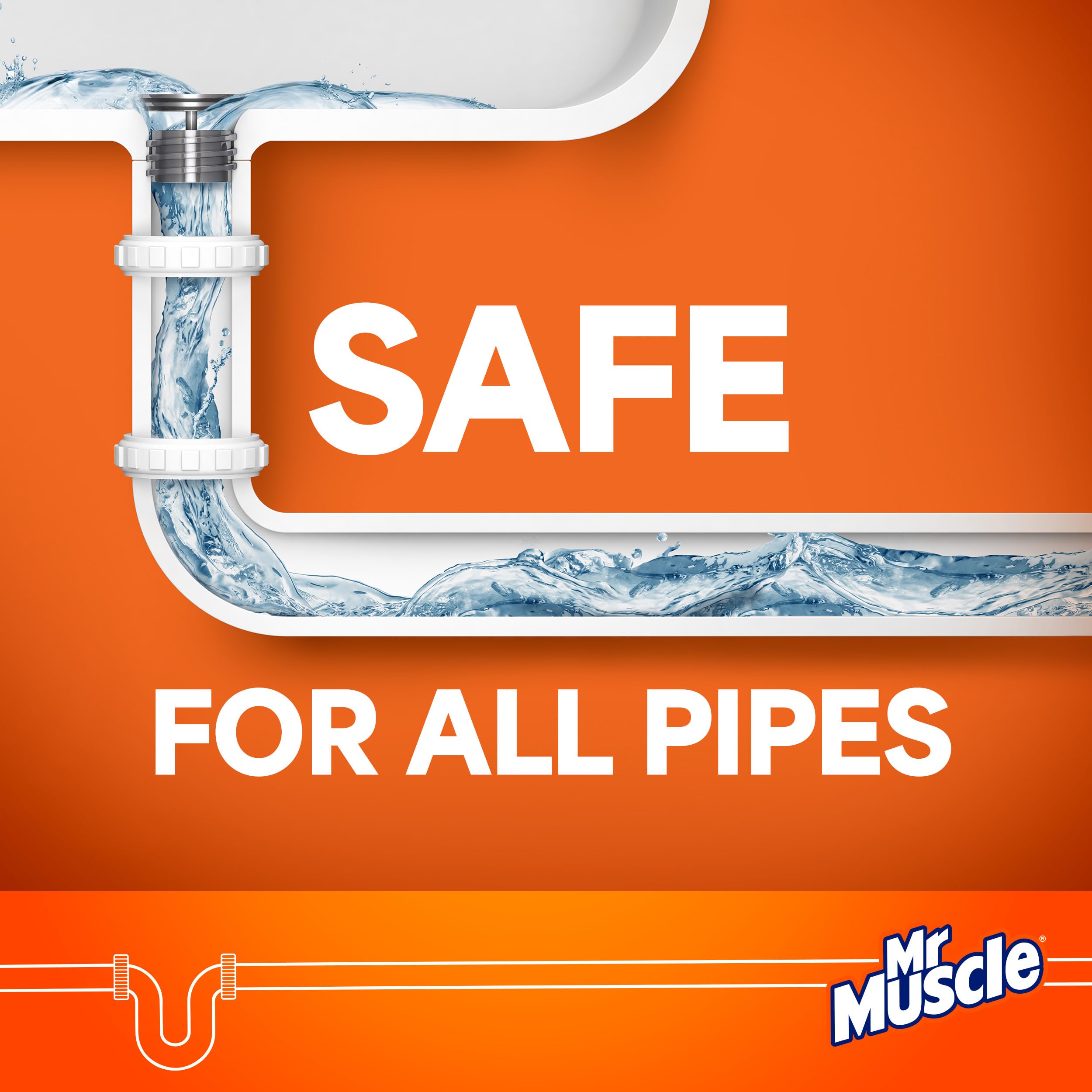 Mr Muscle - Abflussreiniger-Gel gegen Tierhaare 9