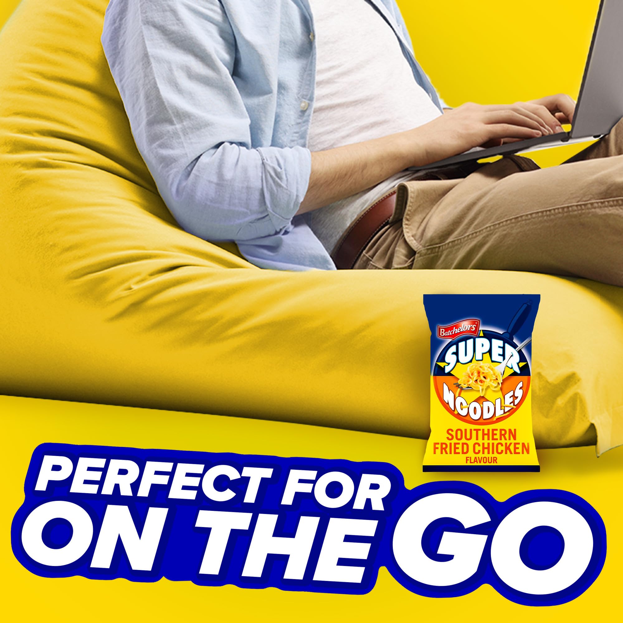 Batchelors Super Noodles Southern Fried Chicken Flavour, Instant Snack, Pack of 8 6