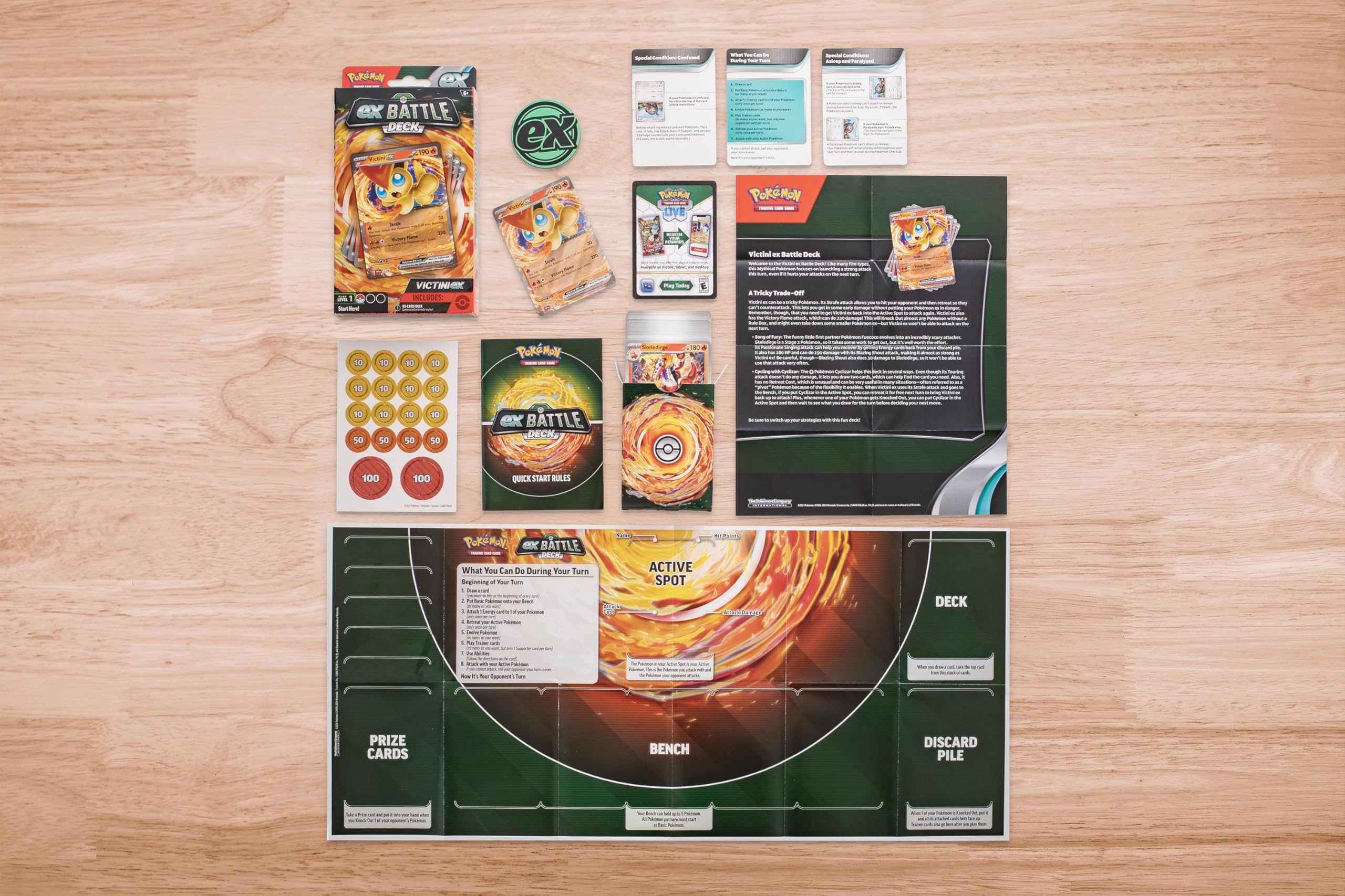 Pokémon TCG: Victini ex Battle Deck (60-Card Ready-to-Play Deck) 4