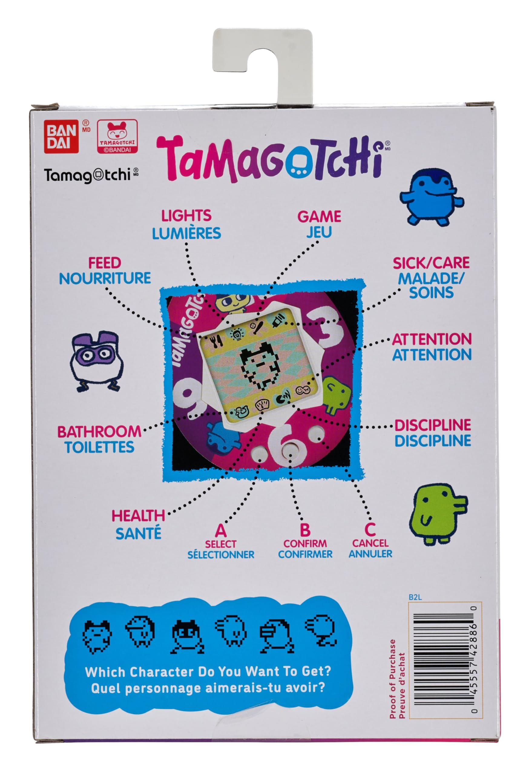 Tamagotchi Original Sakura Digital Pet - Electronic Virtual Pet Toy for Kids 8+ 9