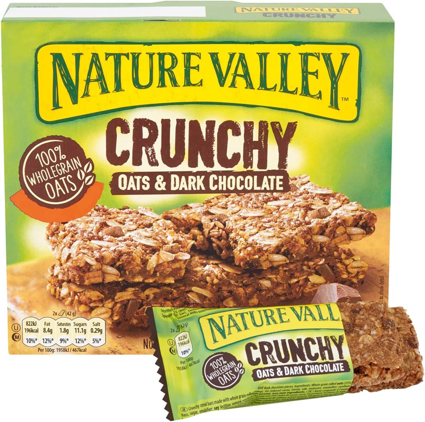 Nature Valley Oat & Chocolate Cereal Bars - 50 Bars (Pack of 5 x 10) 13