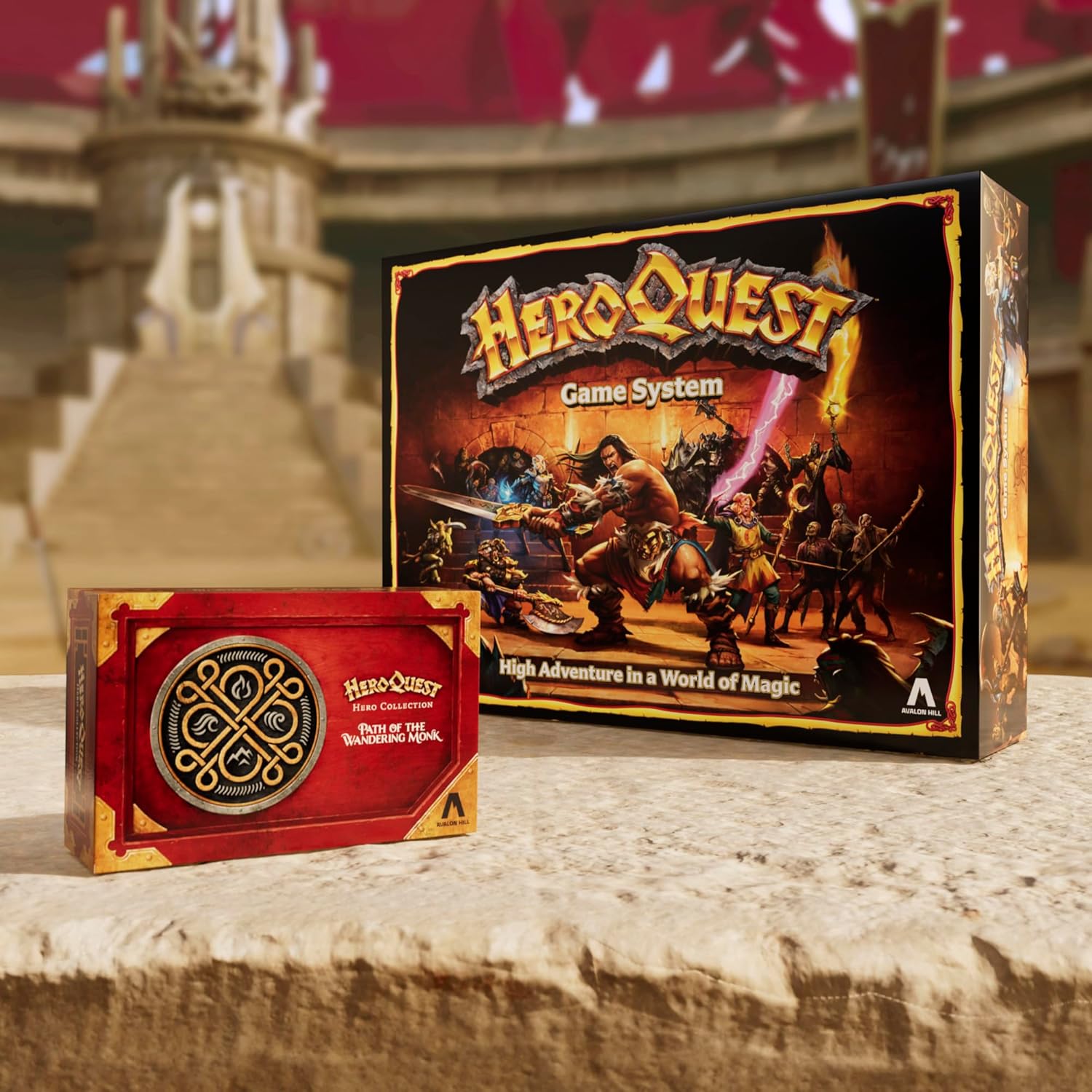 Hasbro Gaming HeroQuest Hero Collection: Path of The Wandering Monk Figures 13