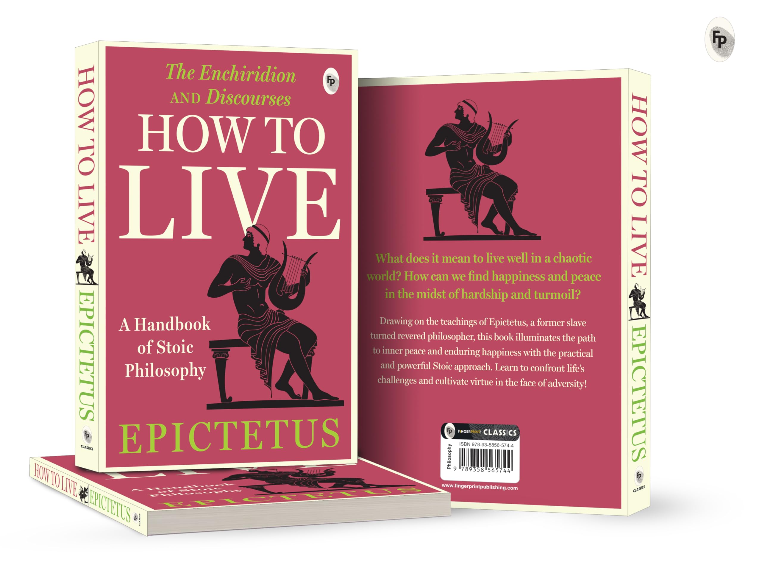 FINGERPRINT How to Live - A Handbook of Stoic Philosophy | Paperback | English 5
