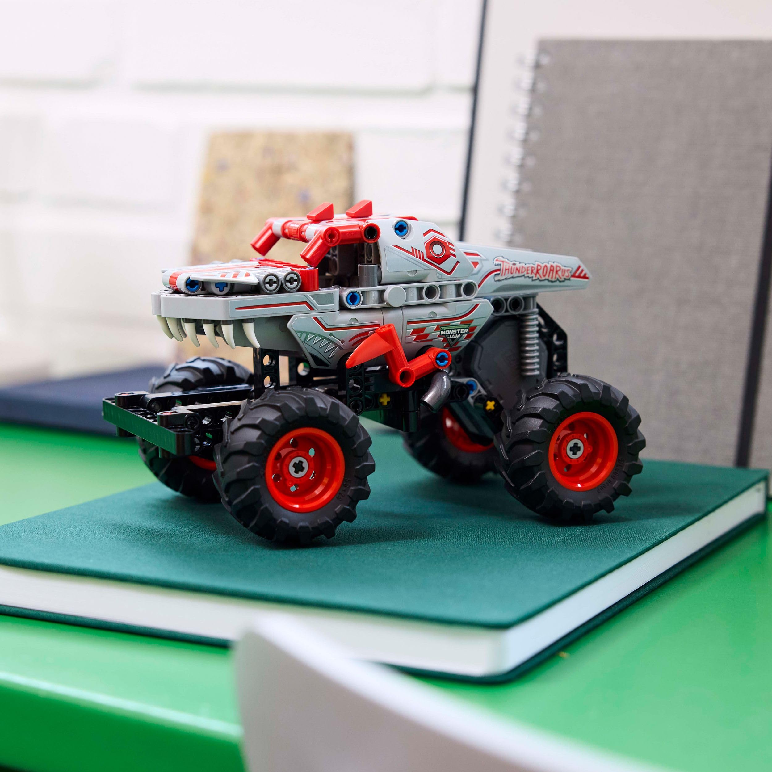 LEGO Technic Monster Jam ThunderROARus Pull-Back Truck Toy - Vehicle Buildi 6