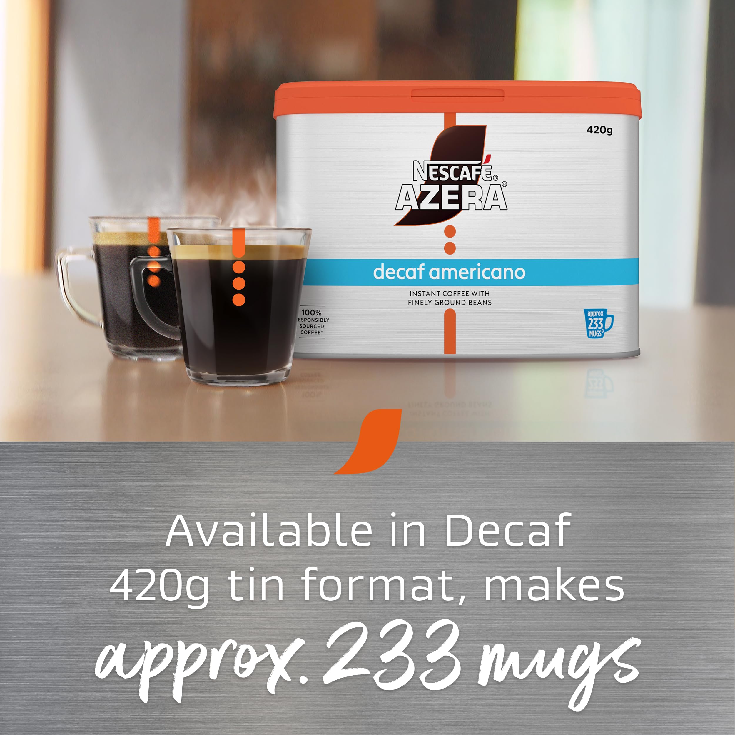 NESCAFÉ Azera Americano Instant Coffee with Ground Beans 500g 11