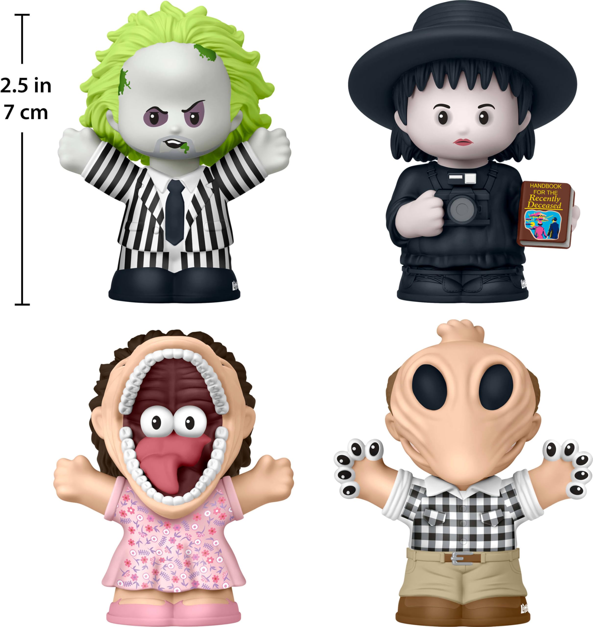 Little People Collector Beetlejuice Special Edition Set - 4-Piece Movie Collectible for Fans 4