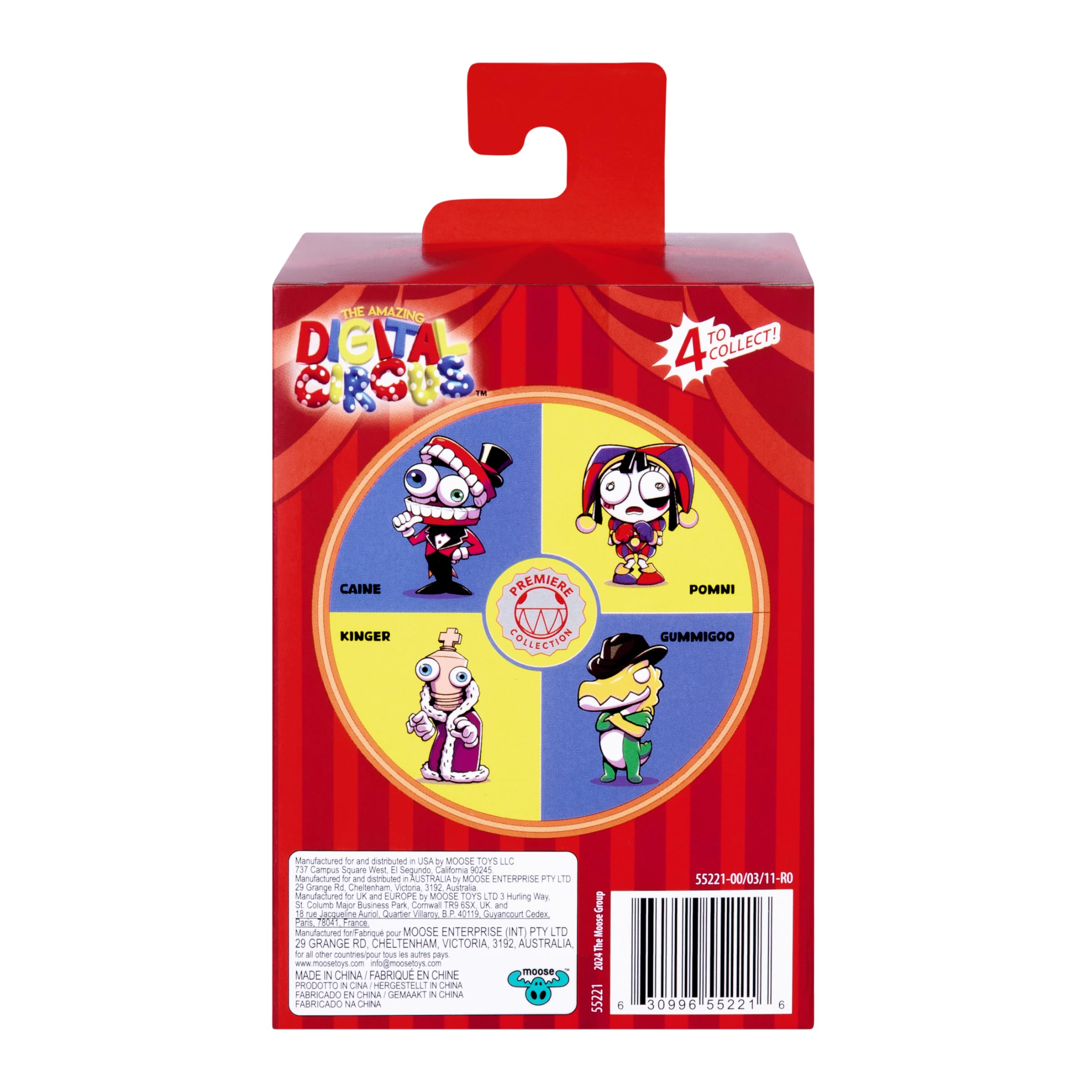 Moose Toys Glitch Productions The Amazing Digital Circus - Pomni Vinyl Figure (55221) 4