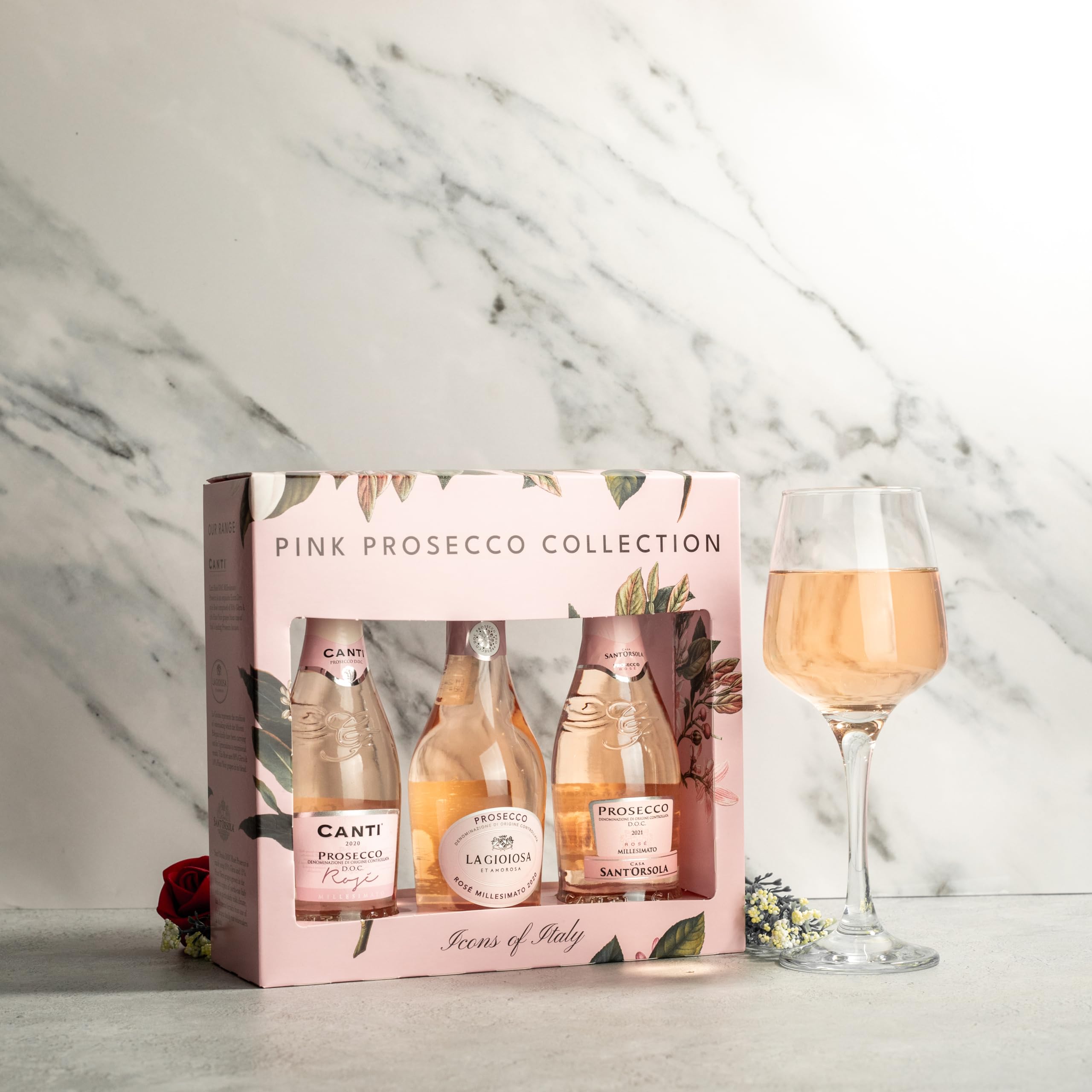 Interstellar Cellar - Pink Prosecco Collection Gift Box (3 Bottles) 6
