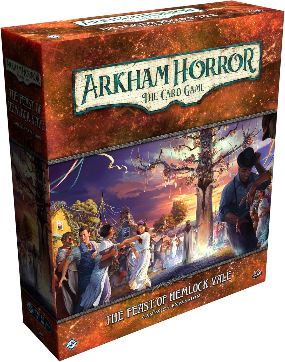 Fantasy Flight Arkham Horror The Card Game The Feast of Hemlock Vale Campaign Expansion (Lovec) 1