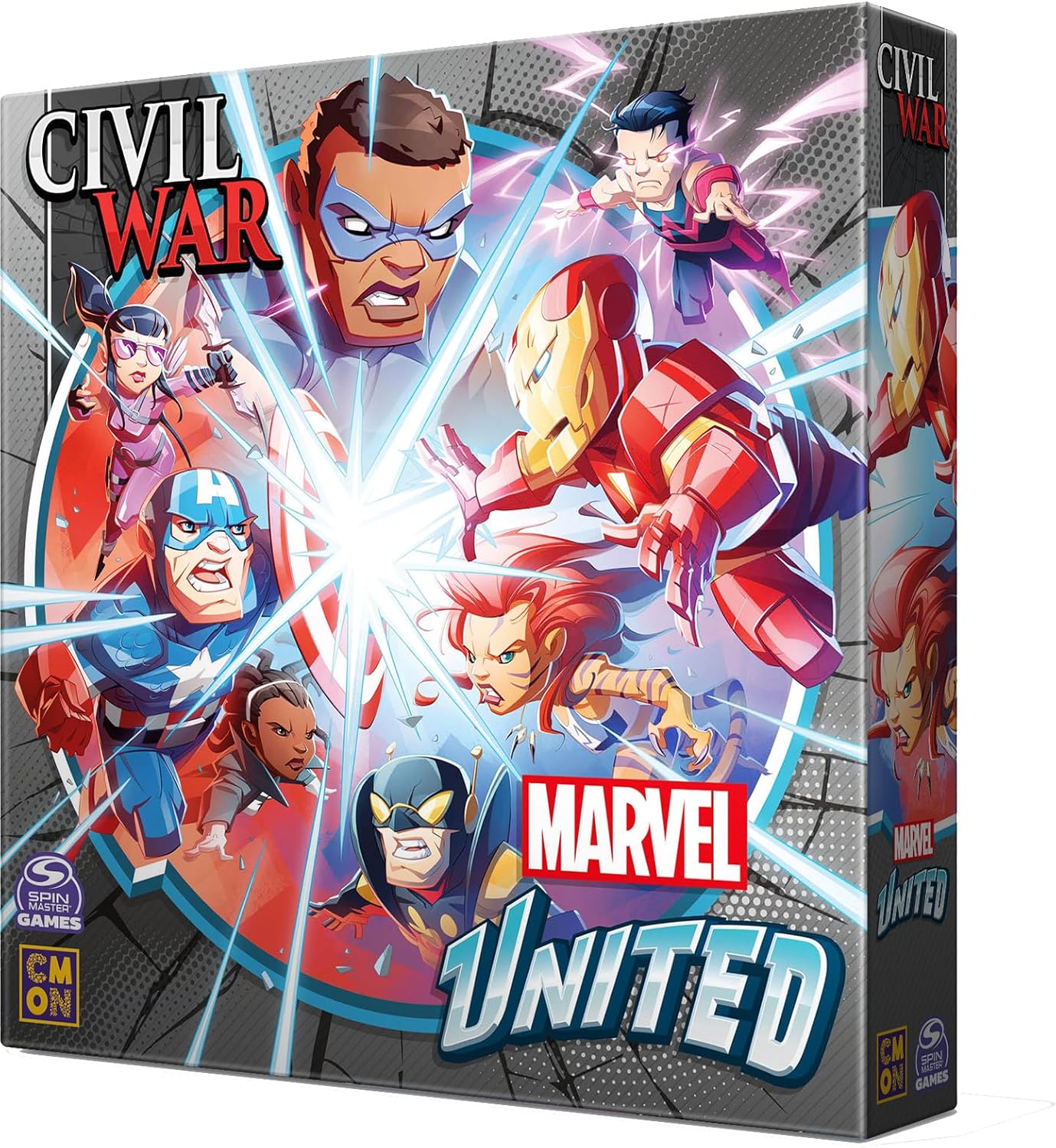 CMON Marvel United: Civil War Expansion - Board Game Expansion 2