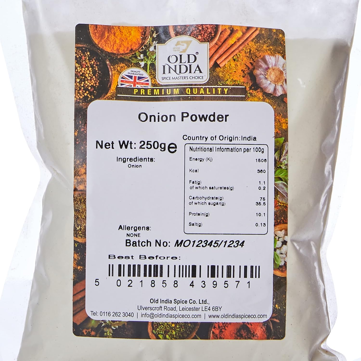 Old India Onion Powder 250g 4