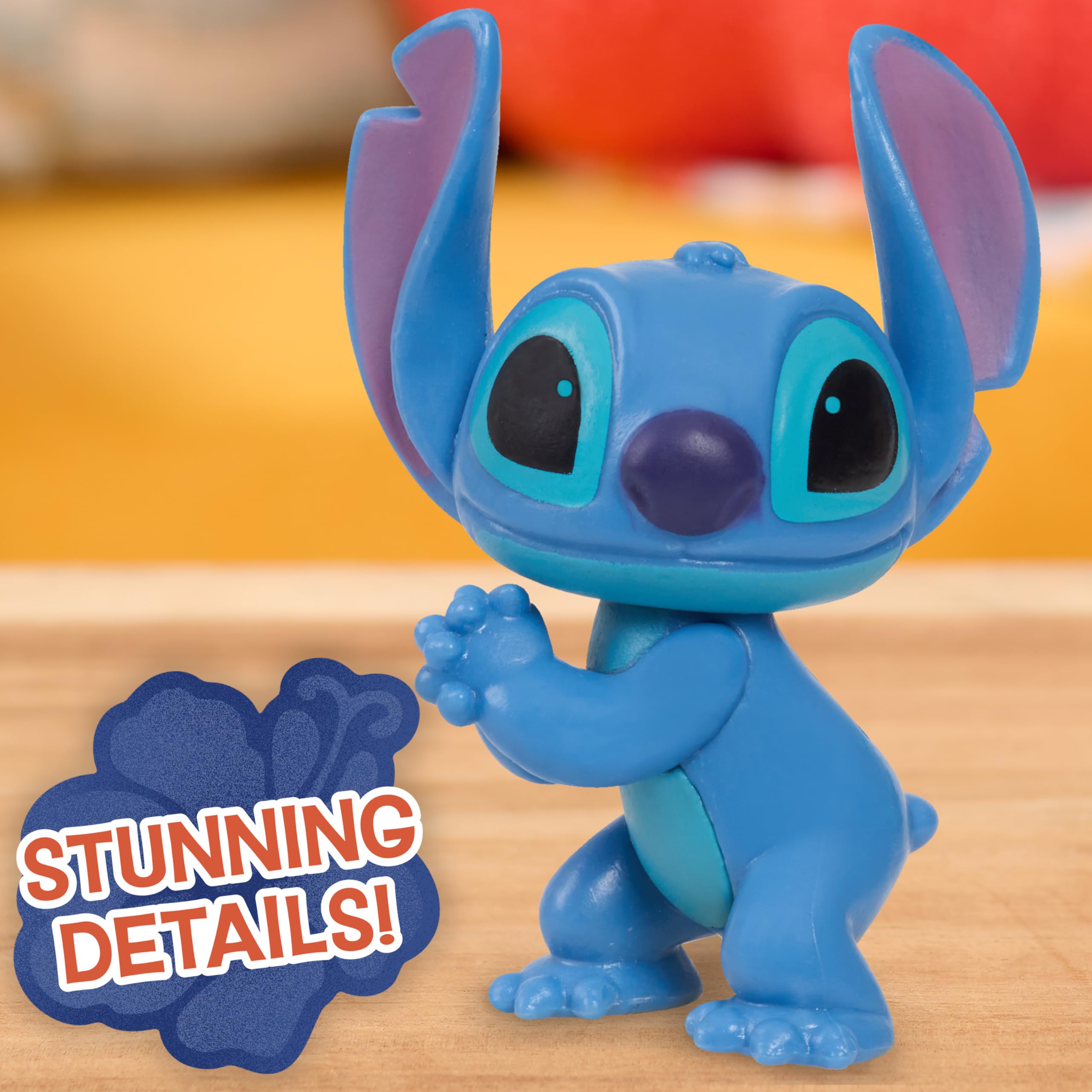 Just Play Disney Stitch Collectible Figure Set with Accessories, 11-Pieces, 5 cm Figurines, Ages 3+ 3
