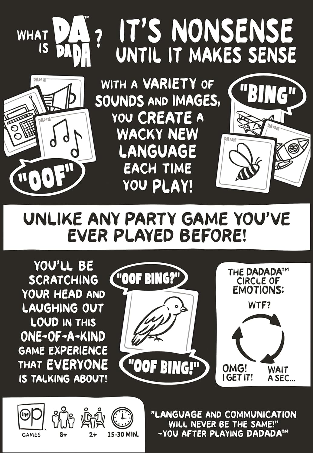 USAOPOLY Dadada – Das ausgefallene Partyspiel 11