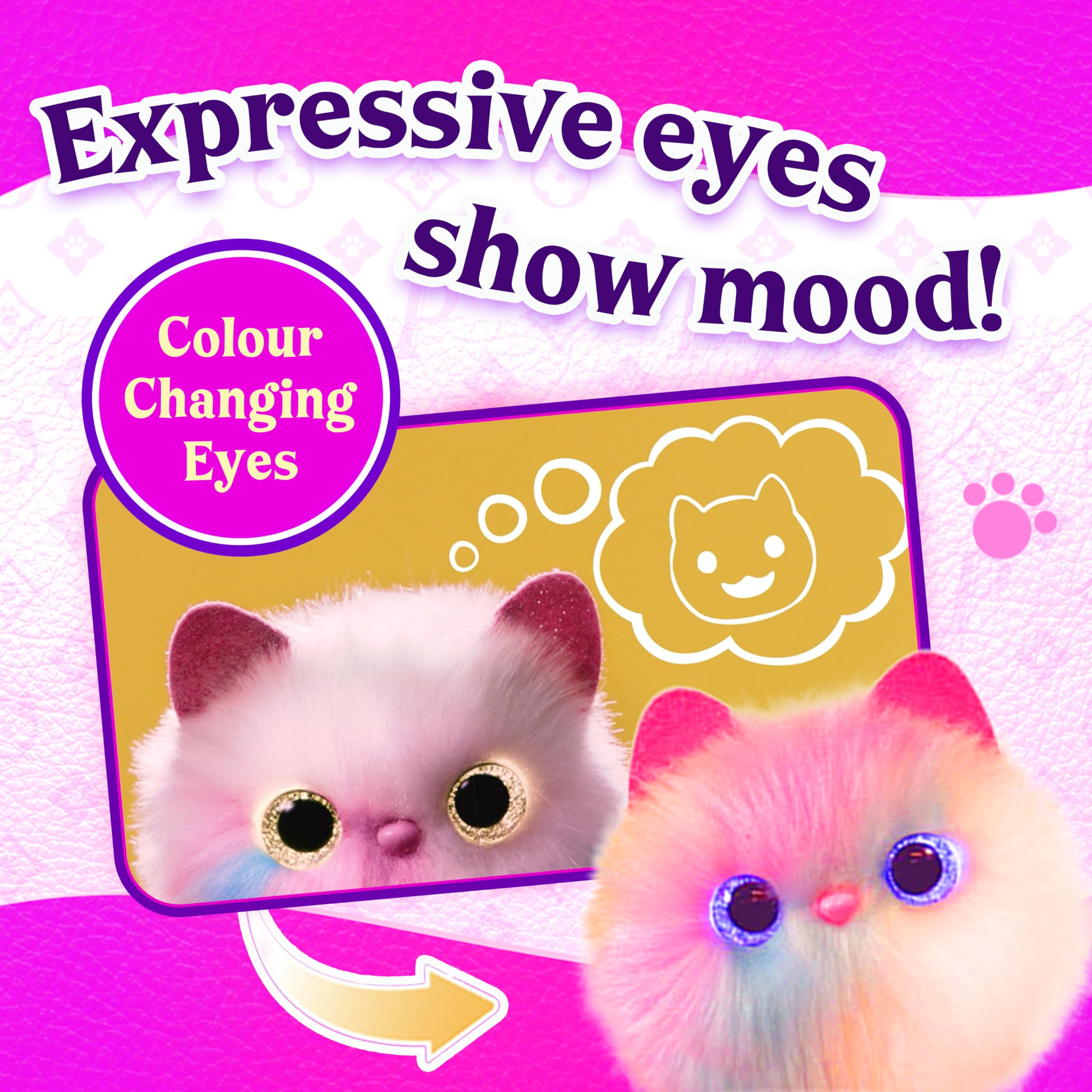 Pomsies Roxy Interactive Plush Toy - Light-Up Eyes, Dance & Pet Modes 7